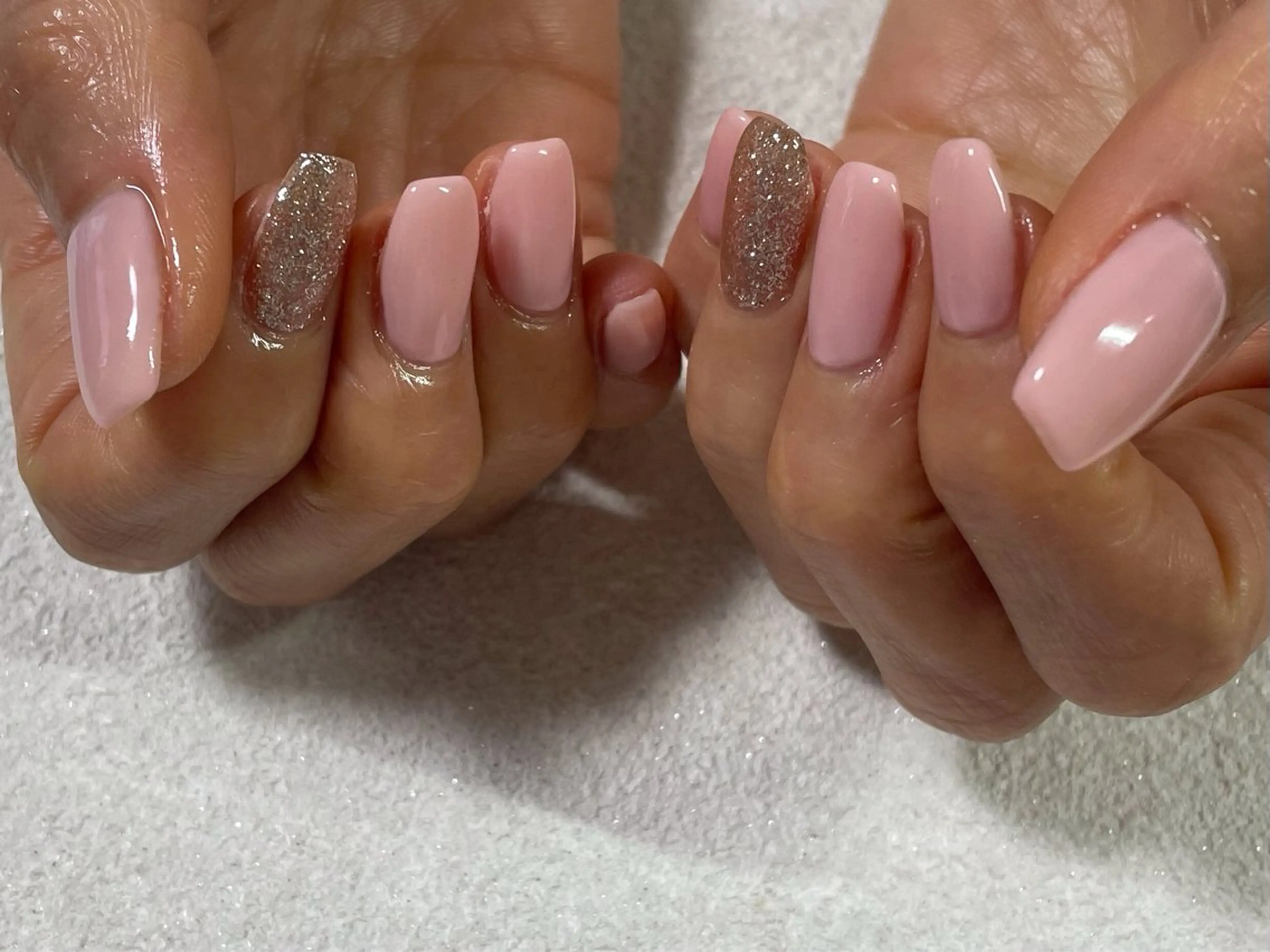 ネイル オーロラネイル フットネイル フレンチネイル ジェルネイル 韓国ネイル ハンドネイル kiki nail 二子玉川のネイルデザイン