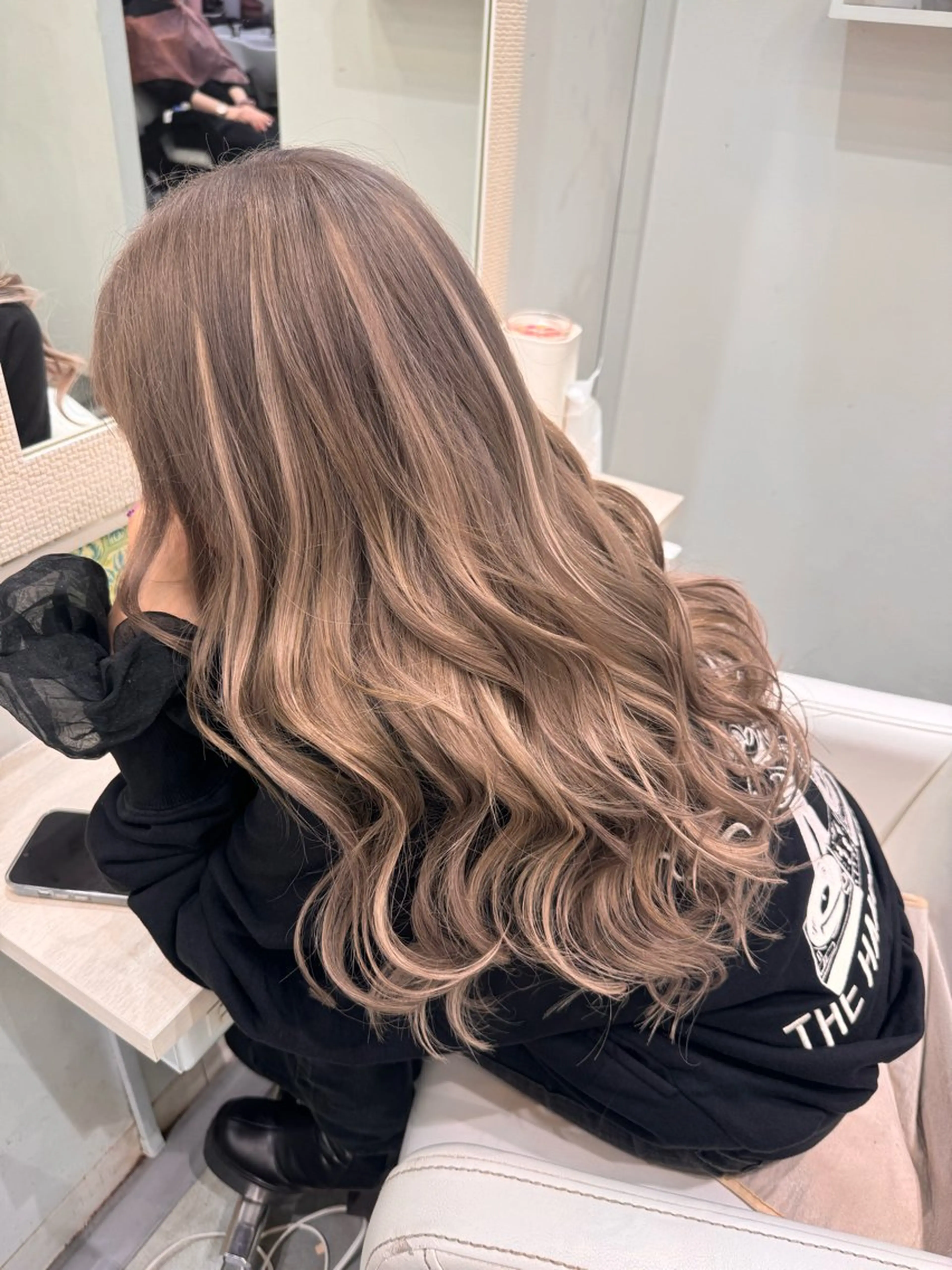 ロング カラー ブリーチ Lapis 池袋店所属・MASHIRO 🩵Lapis池袋店のヘアスタイル