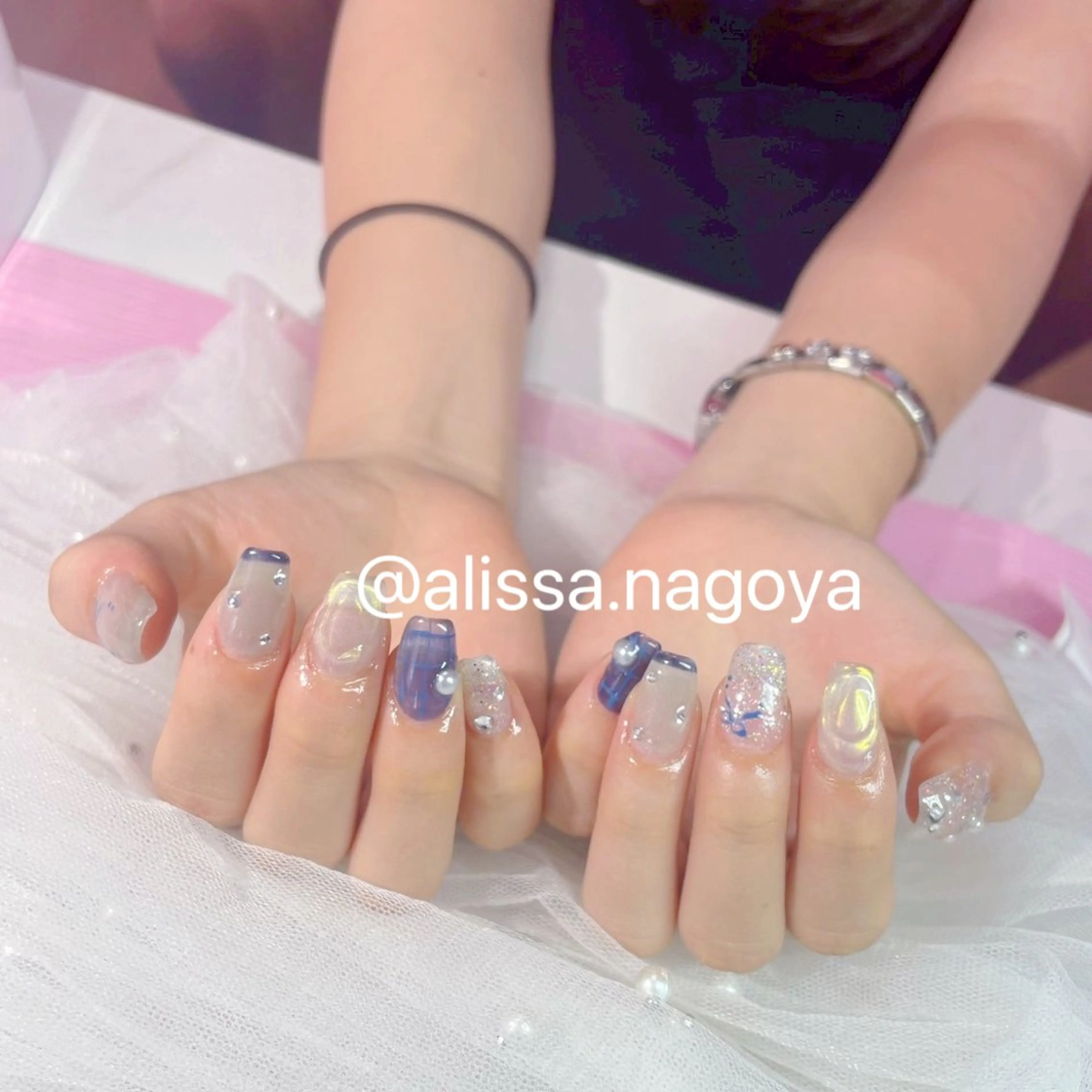 ネイル ハンドネイル Alissa  Nail所属・長さだし/新栄町駅 Alissaのネイルデザイン