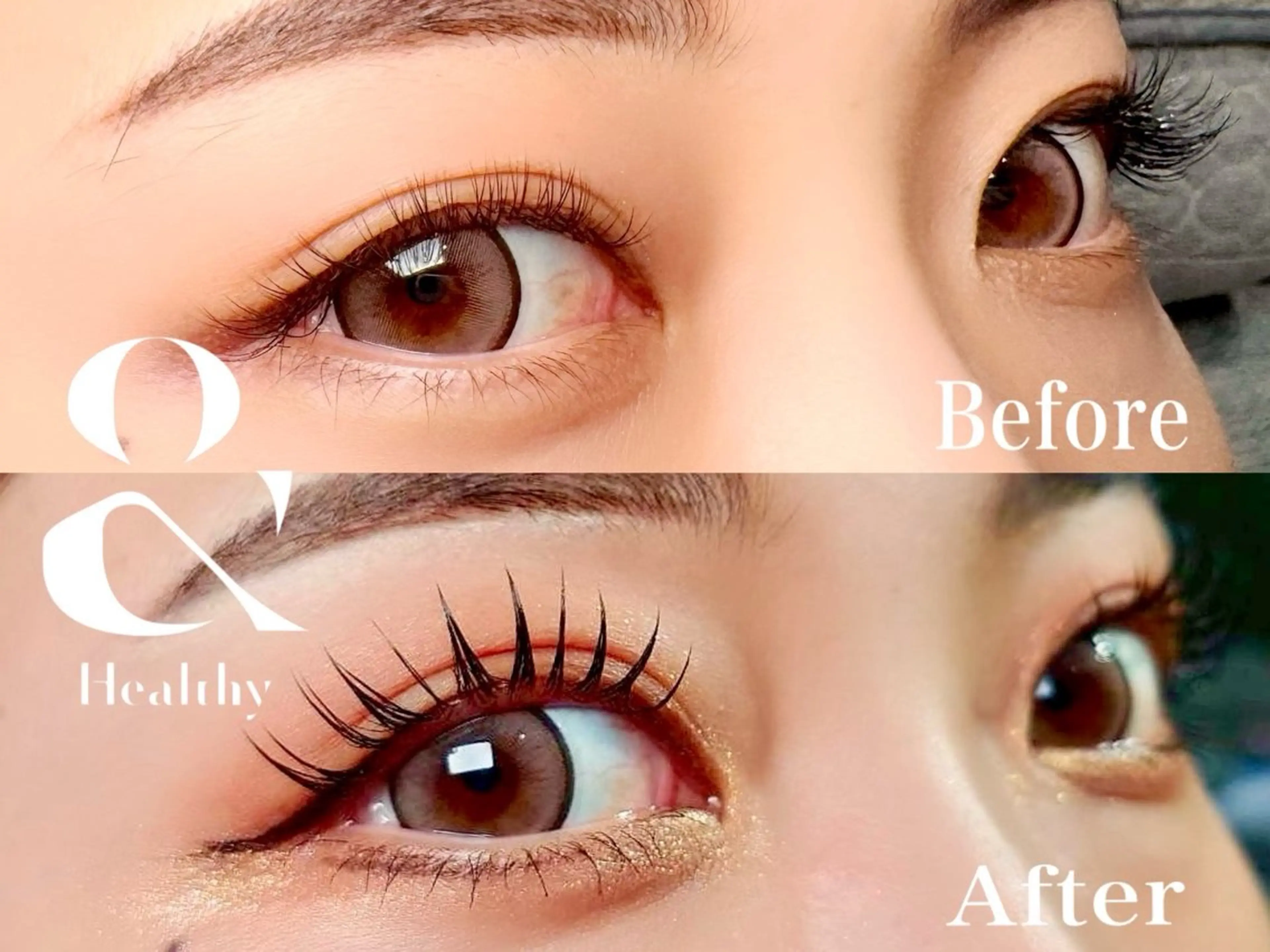 💖最新技法アンドヘルシー💖フラット80本+まつげパーマ(オフ込み)✨LEDに変更+1000円✨の写真