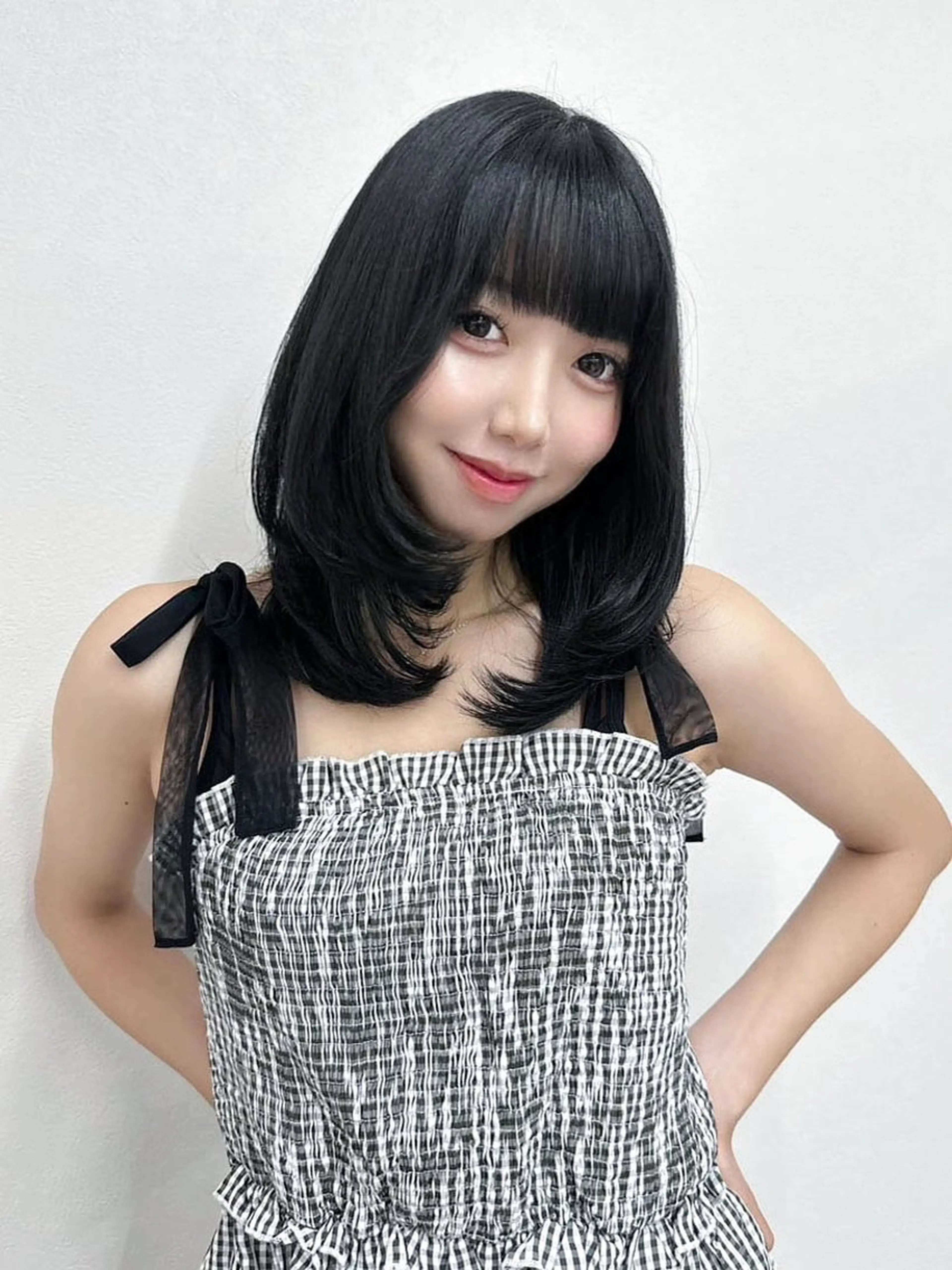 ミディアム Elsa エルサのヘアスタイル