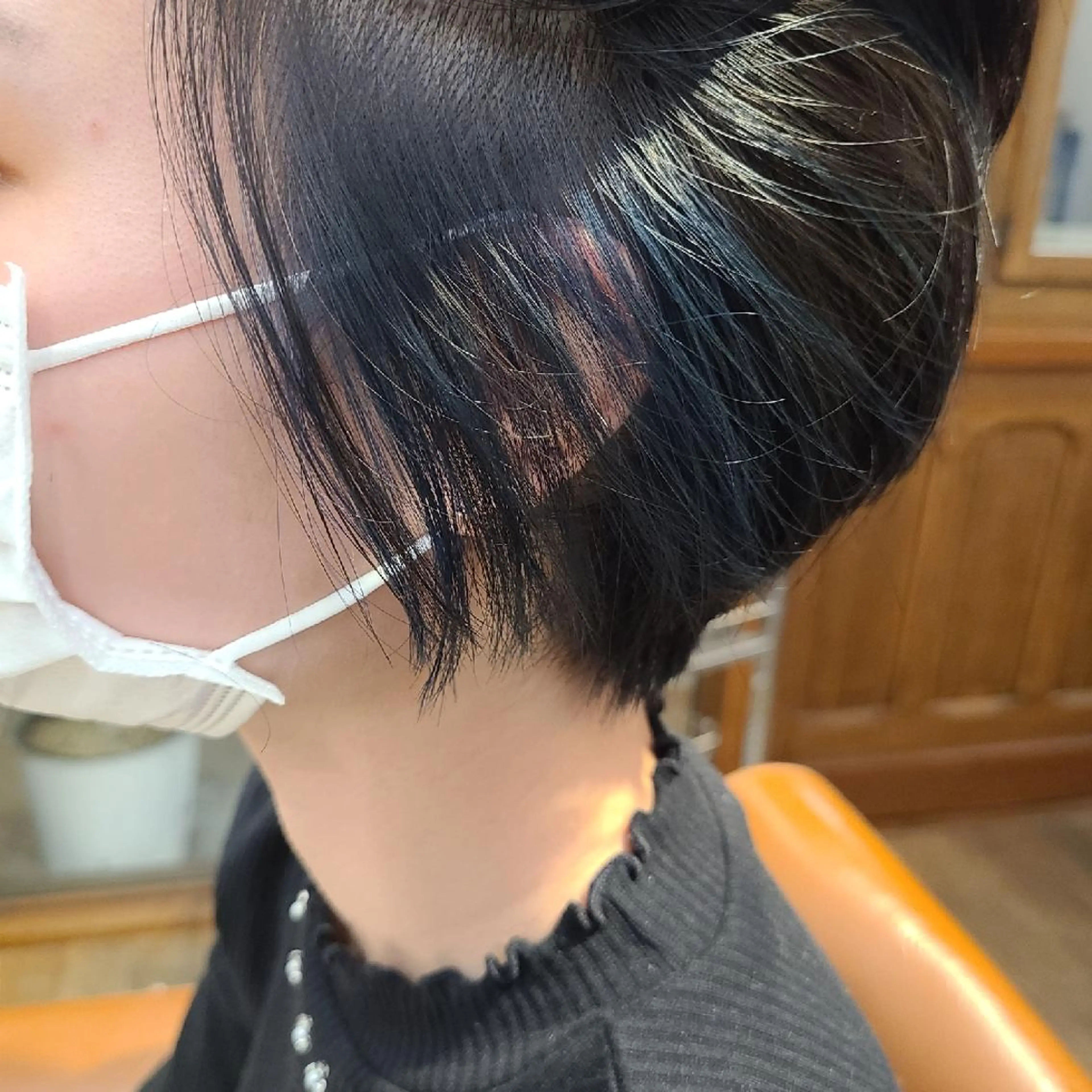 ショート カラー ブルーカラー ヘアカラー Hazumi Ayanoのヘアスタイル