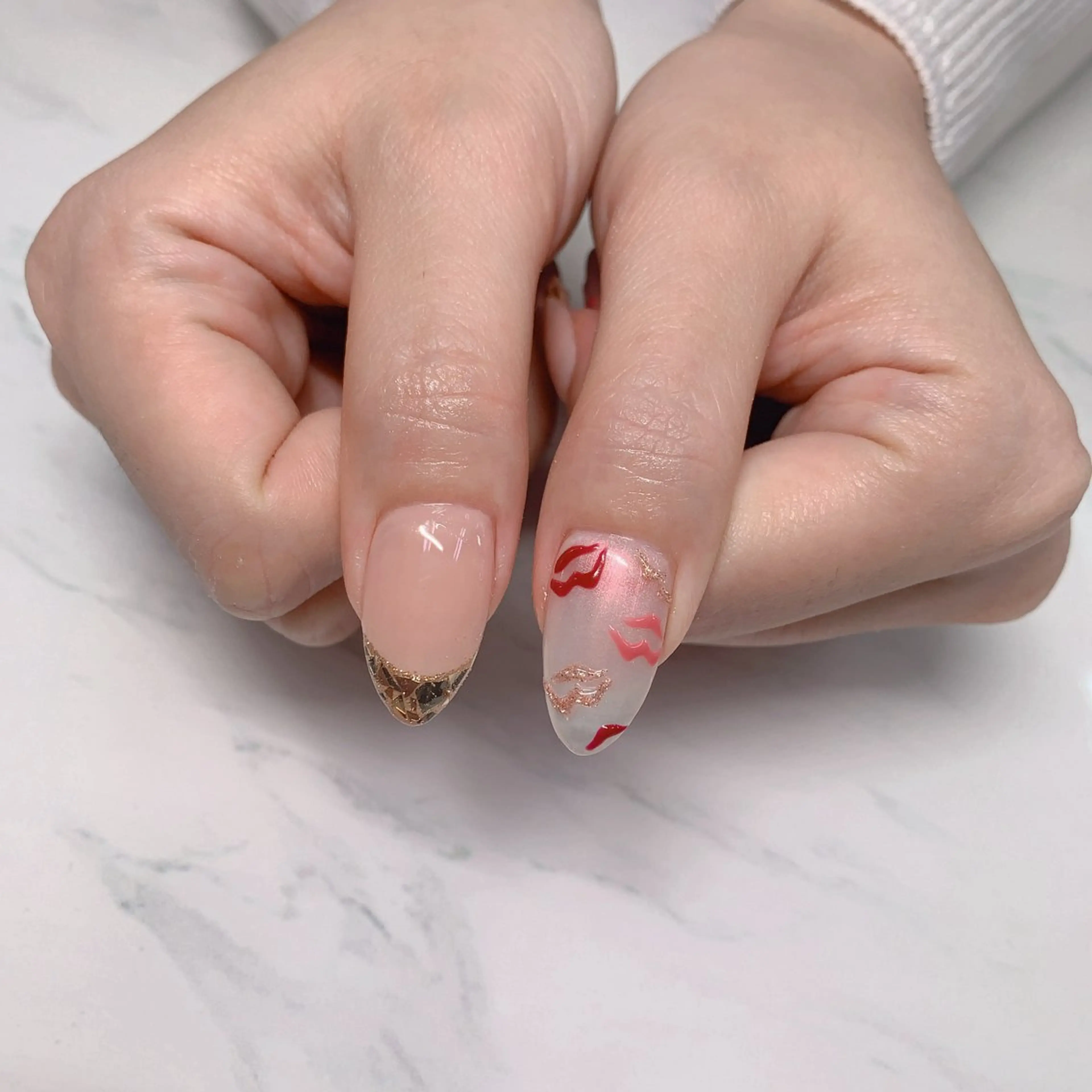 ネイル アートネイル クリアネイル フラッシュネイル フットネイル フレンチネイル ハンドネイル インフィニティ ネイルサロンのネイルデザイン