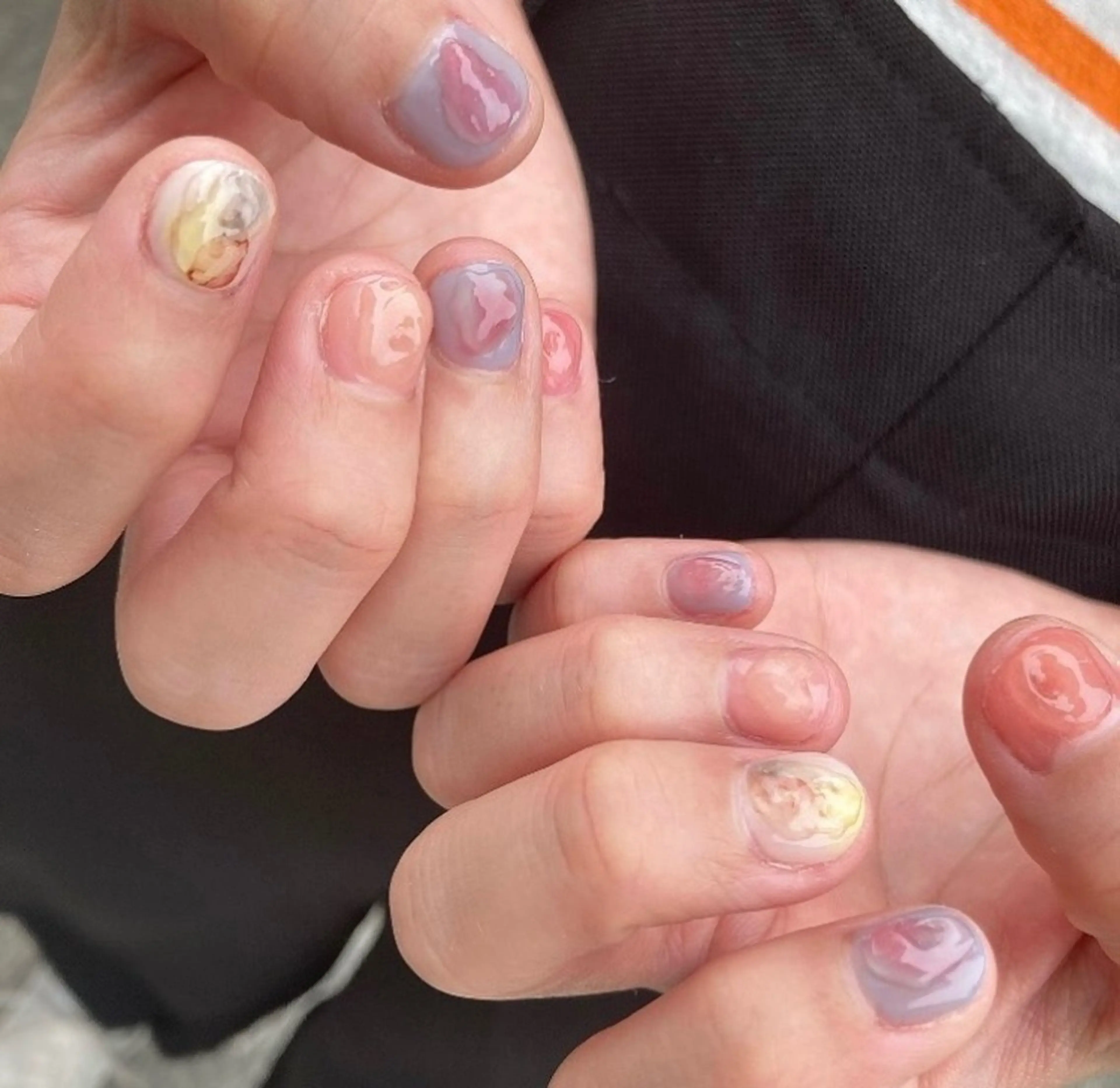 ネイル ニュアンスネイル パステルネイル NAILSALON NUIT.[ニュイ]のネイルデザイン