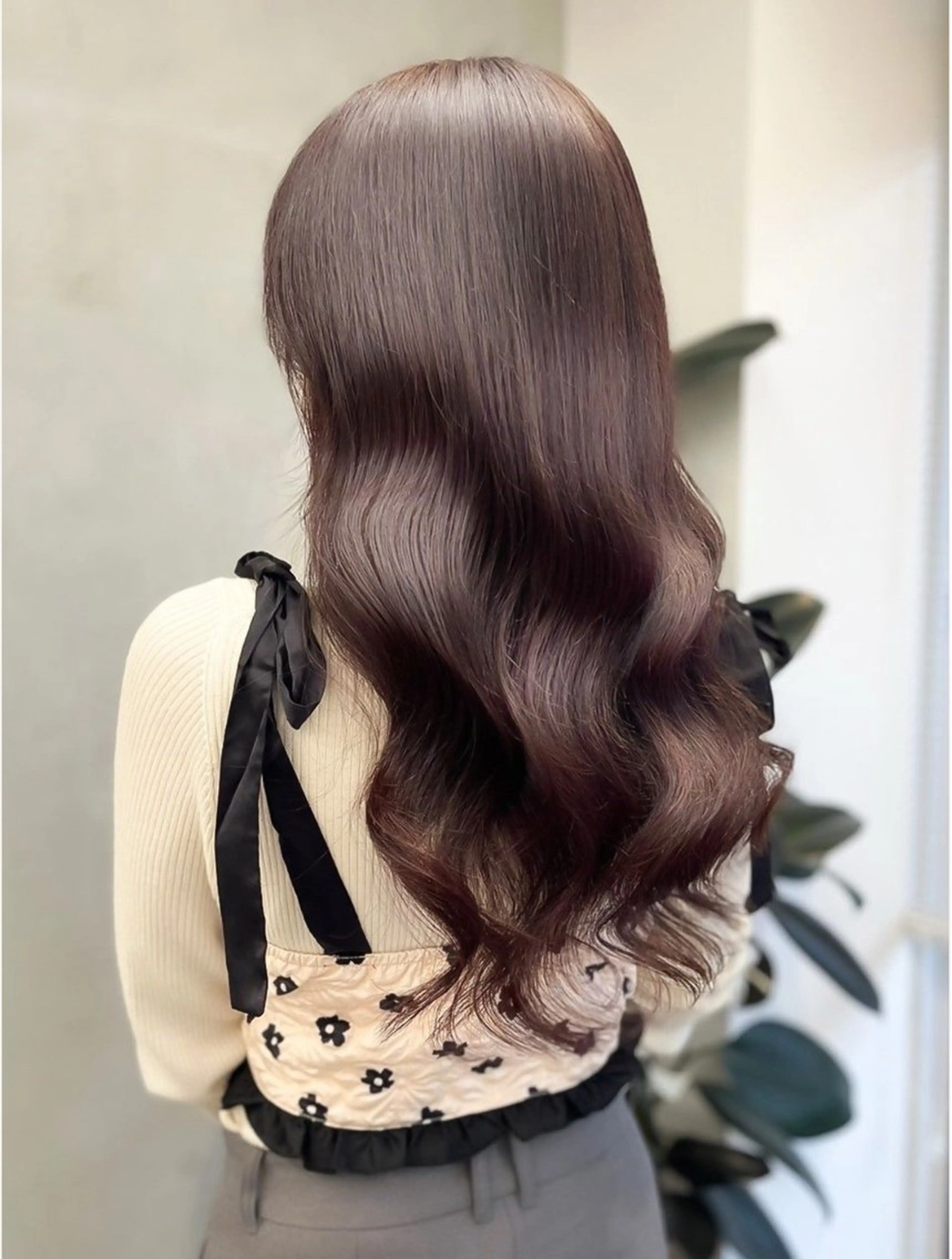 ロング ヘアカラー 艶カラー🦄💙 ゆきなのヘアスタイル