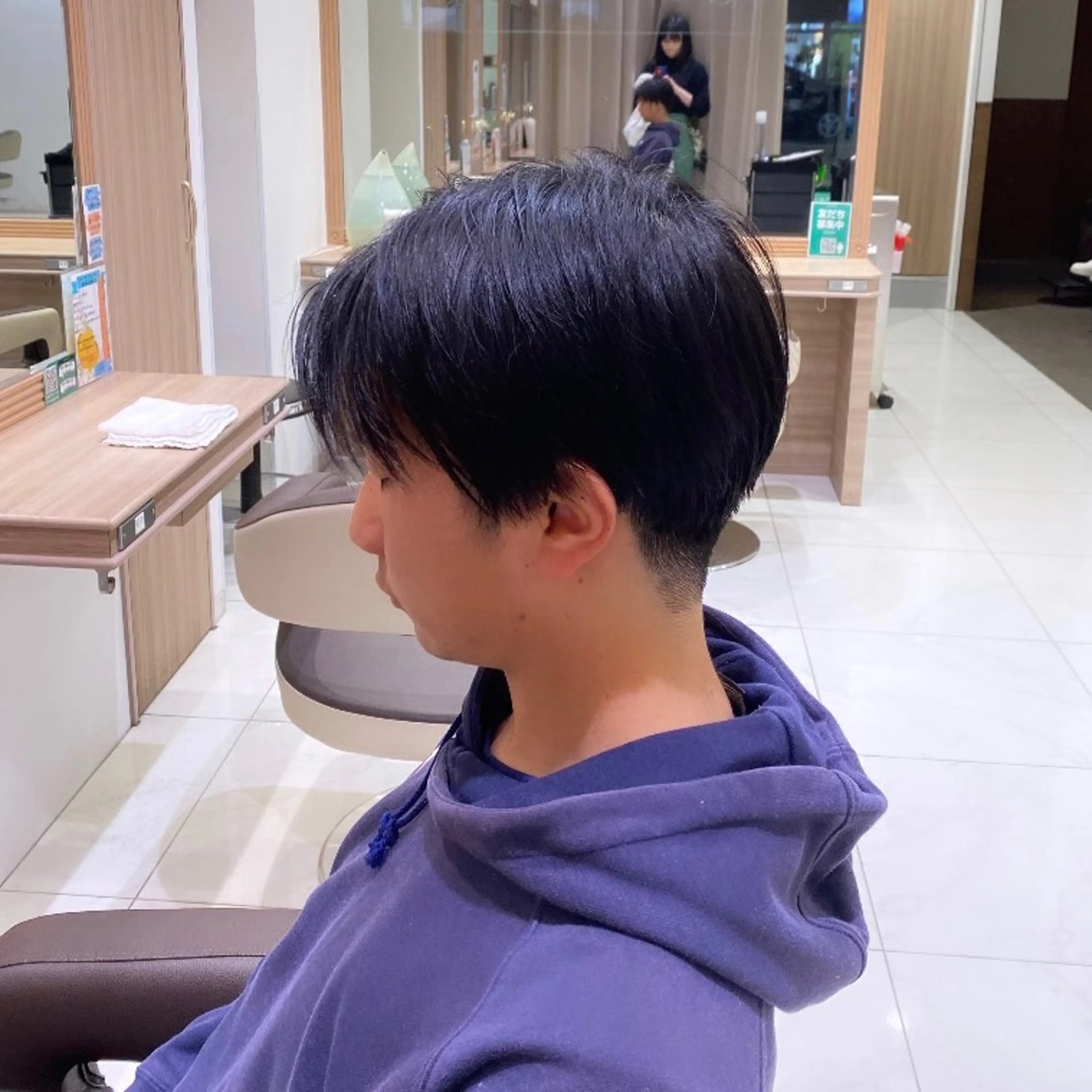 ショート メンズ 藤井 花梨のヘアスタイル