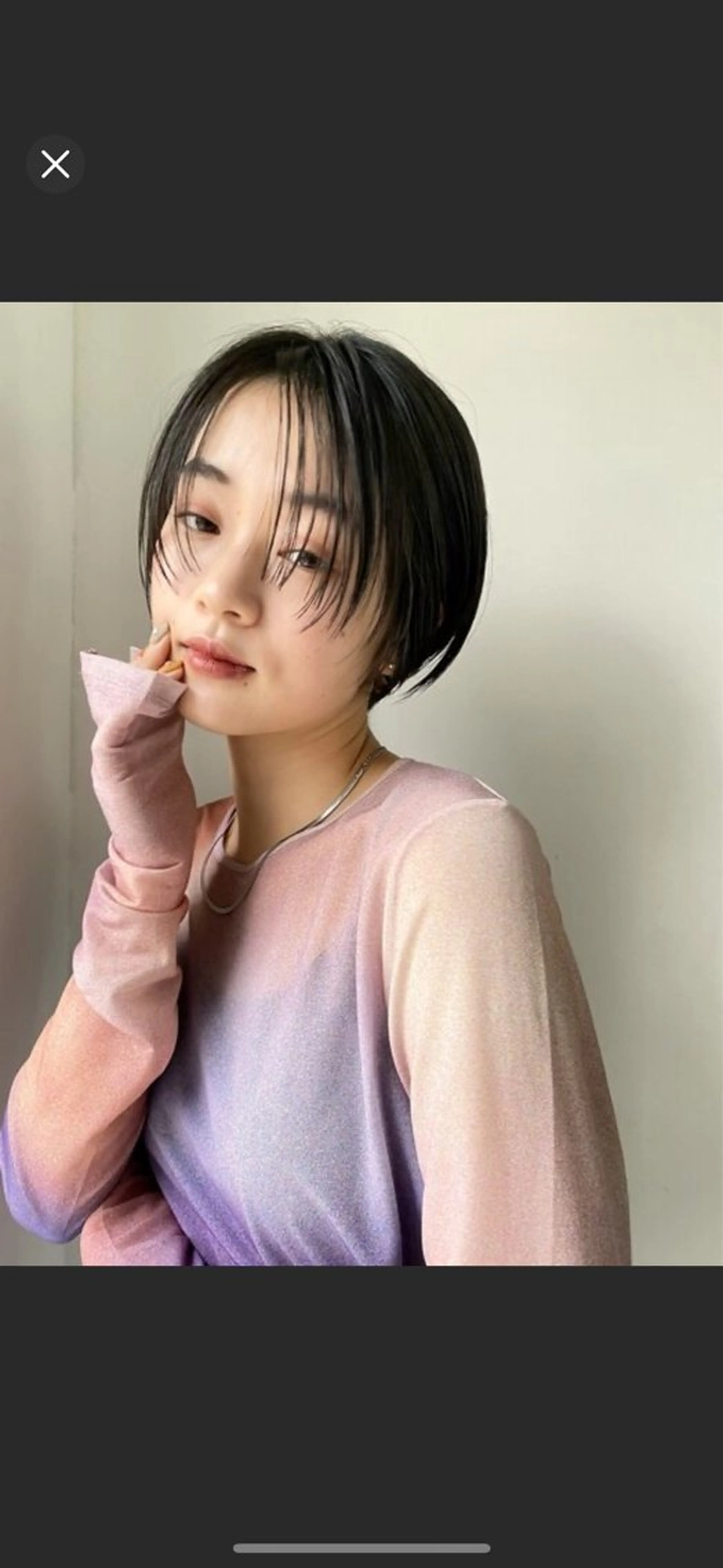 ショート riria ショートヘアのヘアスタイル