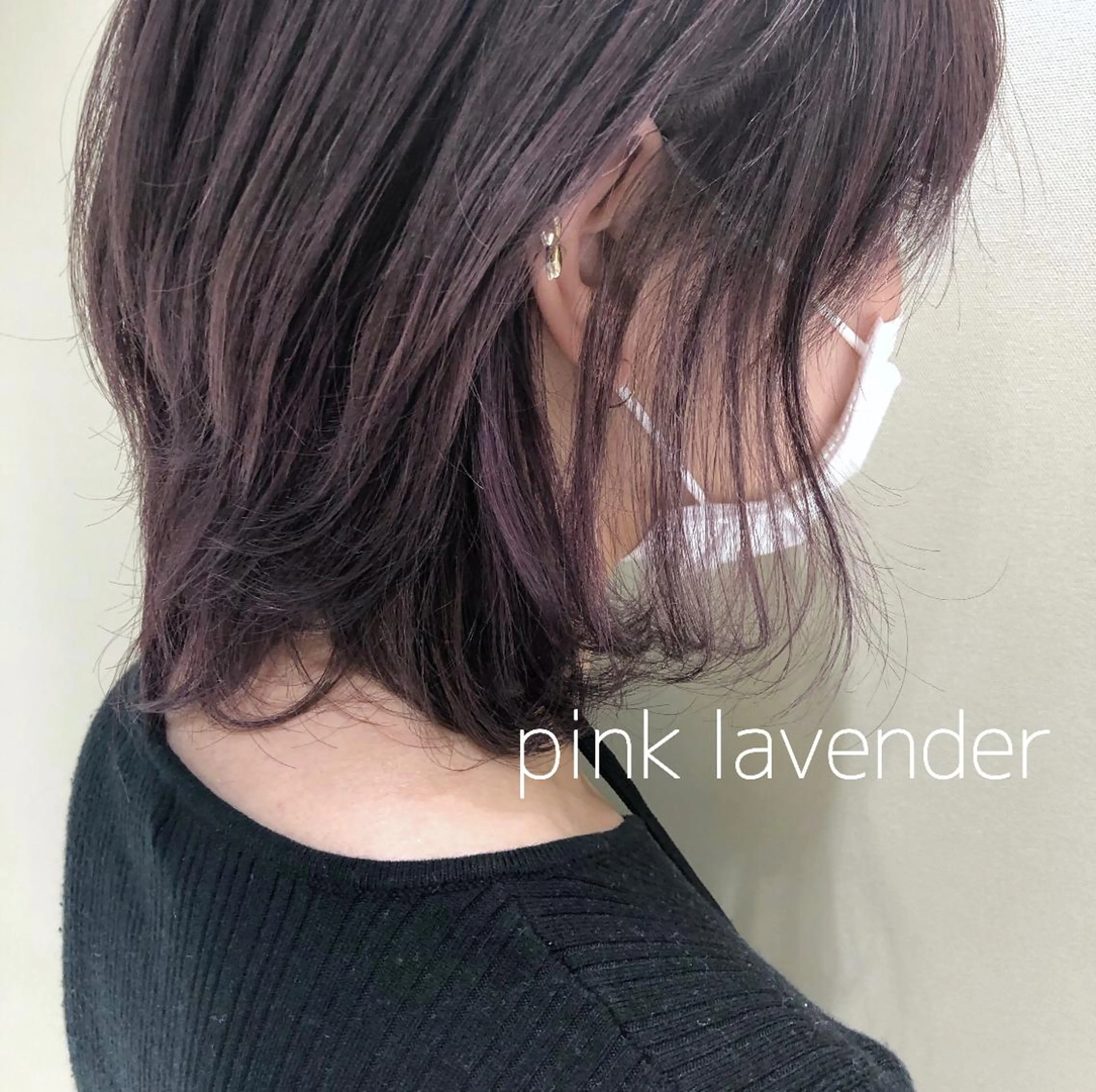 ショート カラー ラベンダーカラー ピンクカラー ピンクラベンダー カット ヘアカラー 韓国風ヘア 🇰🇷清水しいなのヘアスタイル