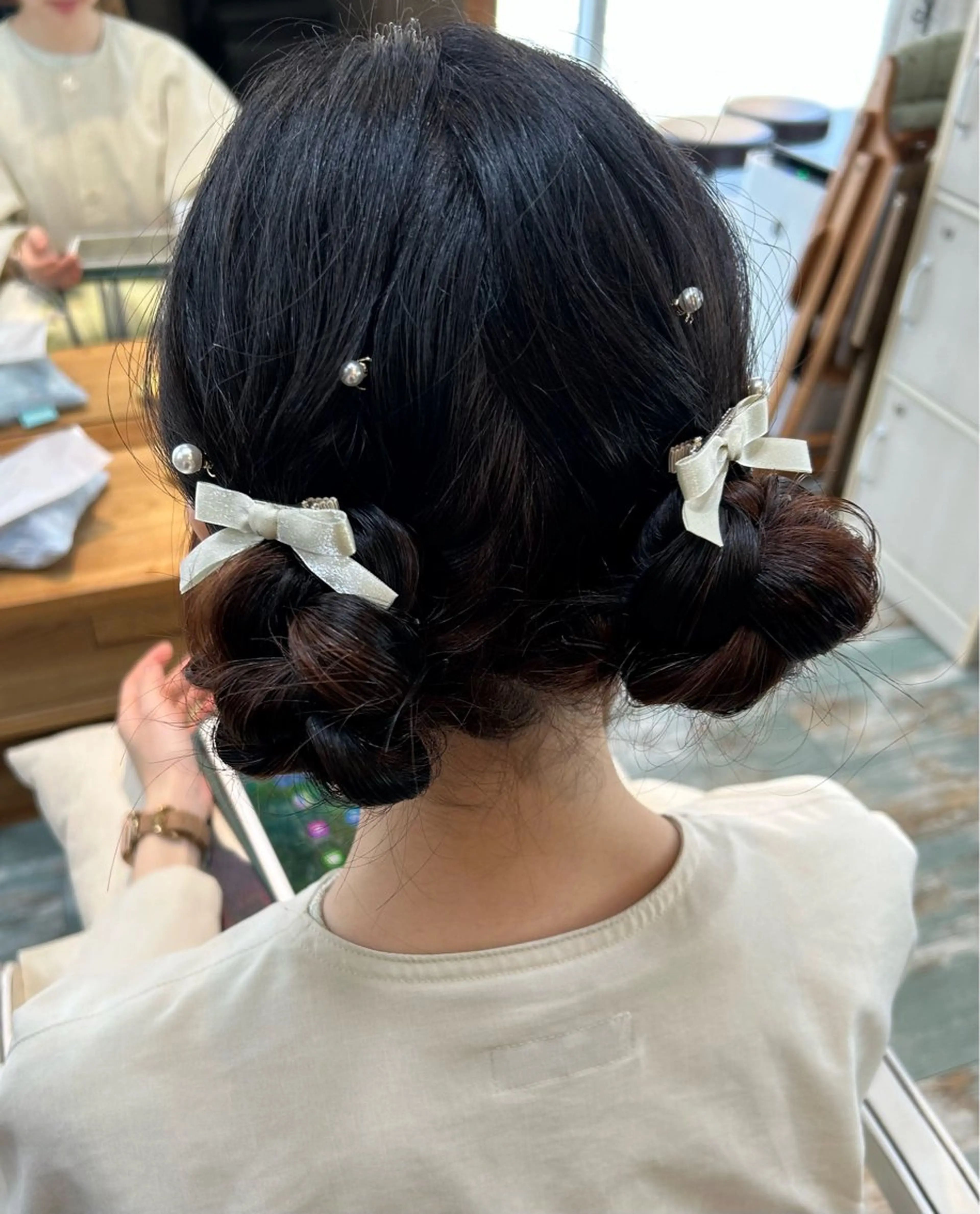 ヘアアレンジ オーブヘアースペース新宿店所属・🎀透明感カラー yui🎀のヘアスタイル