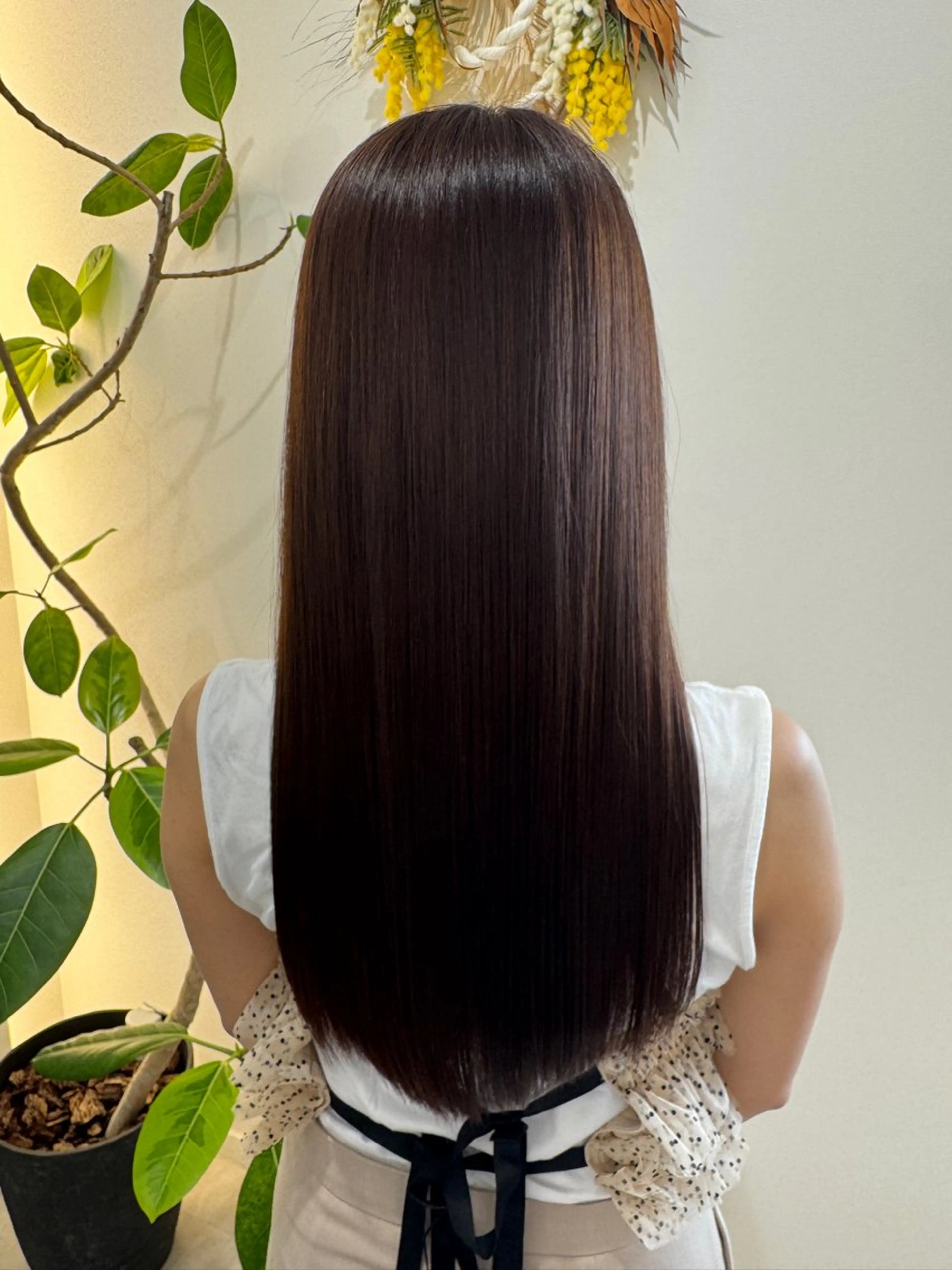 ロング 平田 愛奈のヘアスタイル