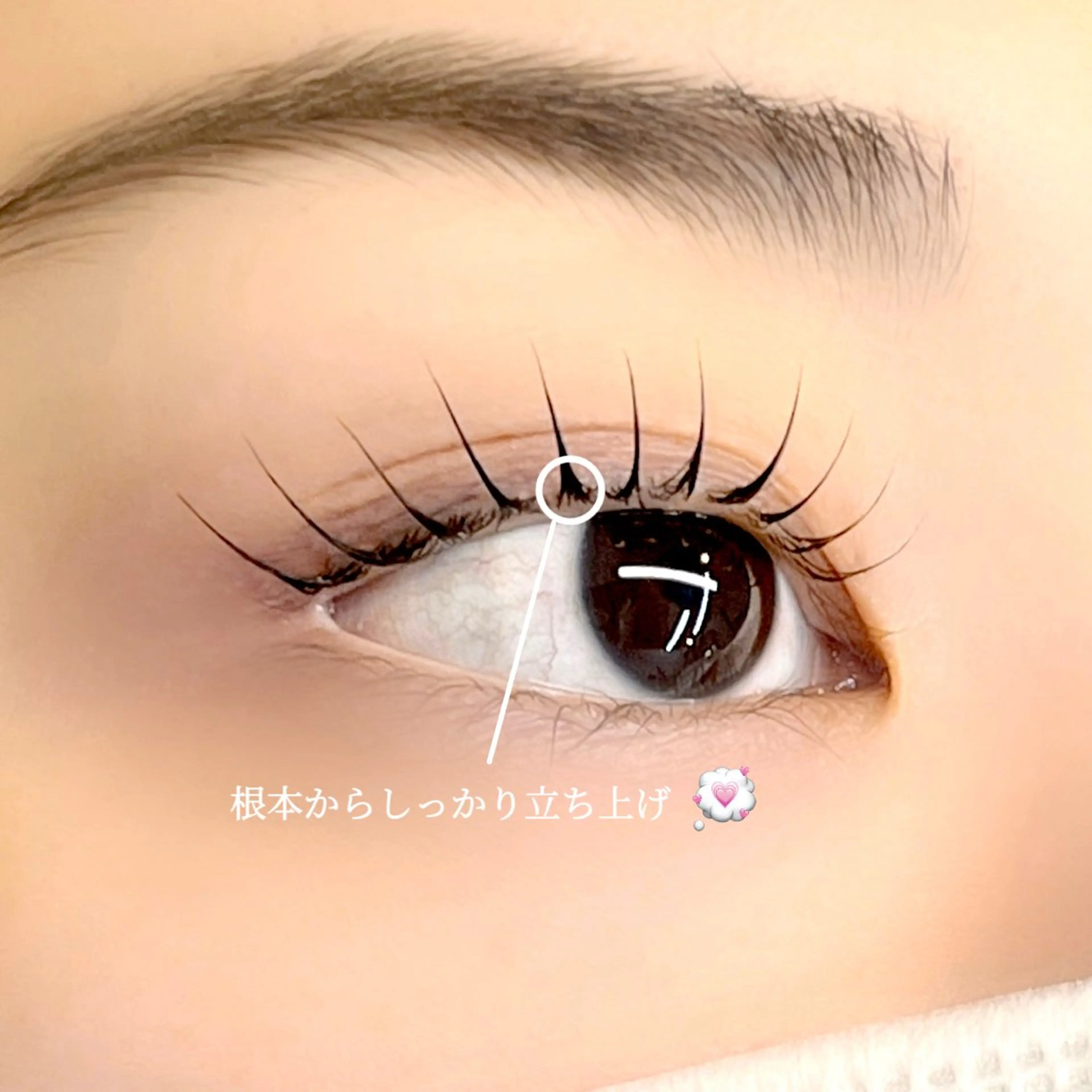 マツエク・マツパ マツパ OL所属・HARUNA eyelistのマツエク・マツパデザイン
