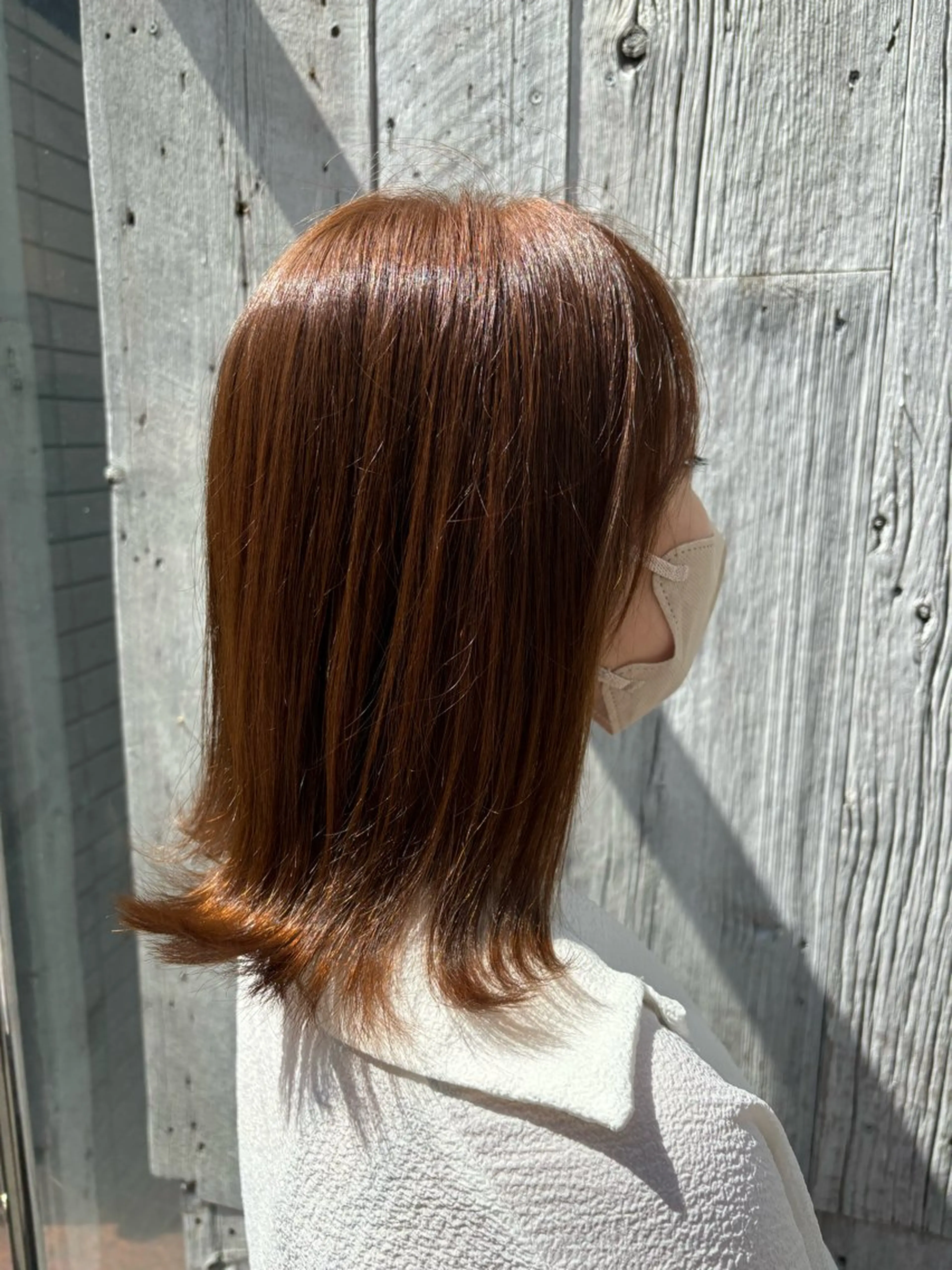 ロング ブリーチ予約率90% 以上✨森山陽向のヘアスタイル