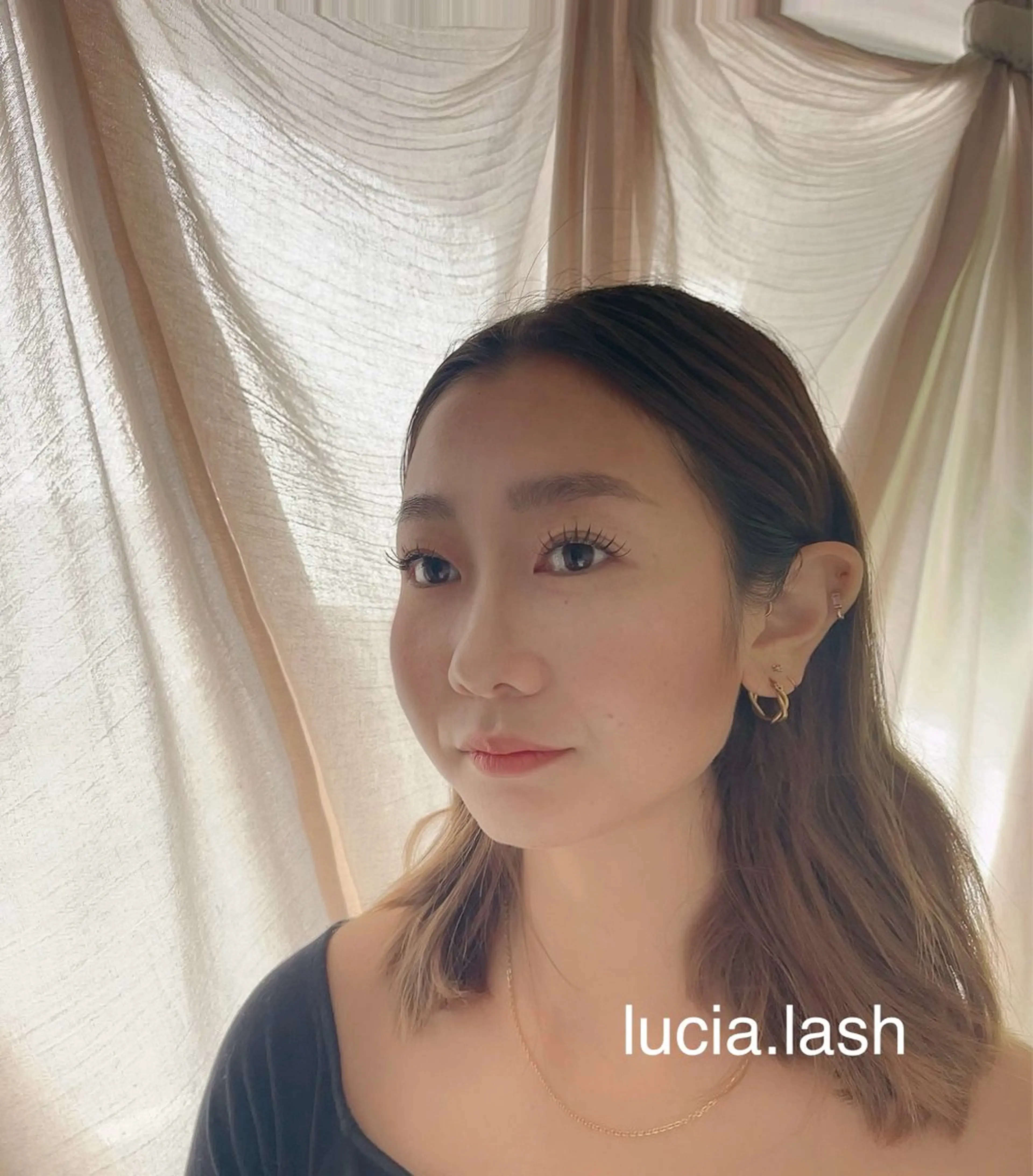 マツエク・マツパ フラットラッシュ マツエク Lucia 小川のマツエク・マツパデザイン