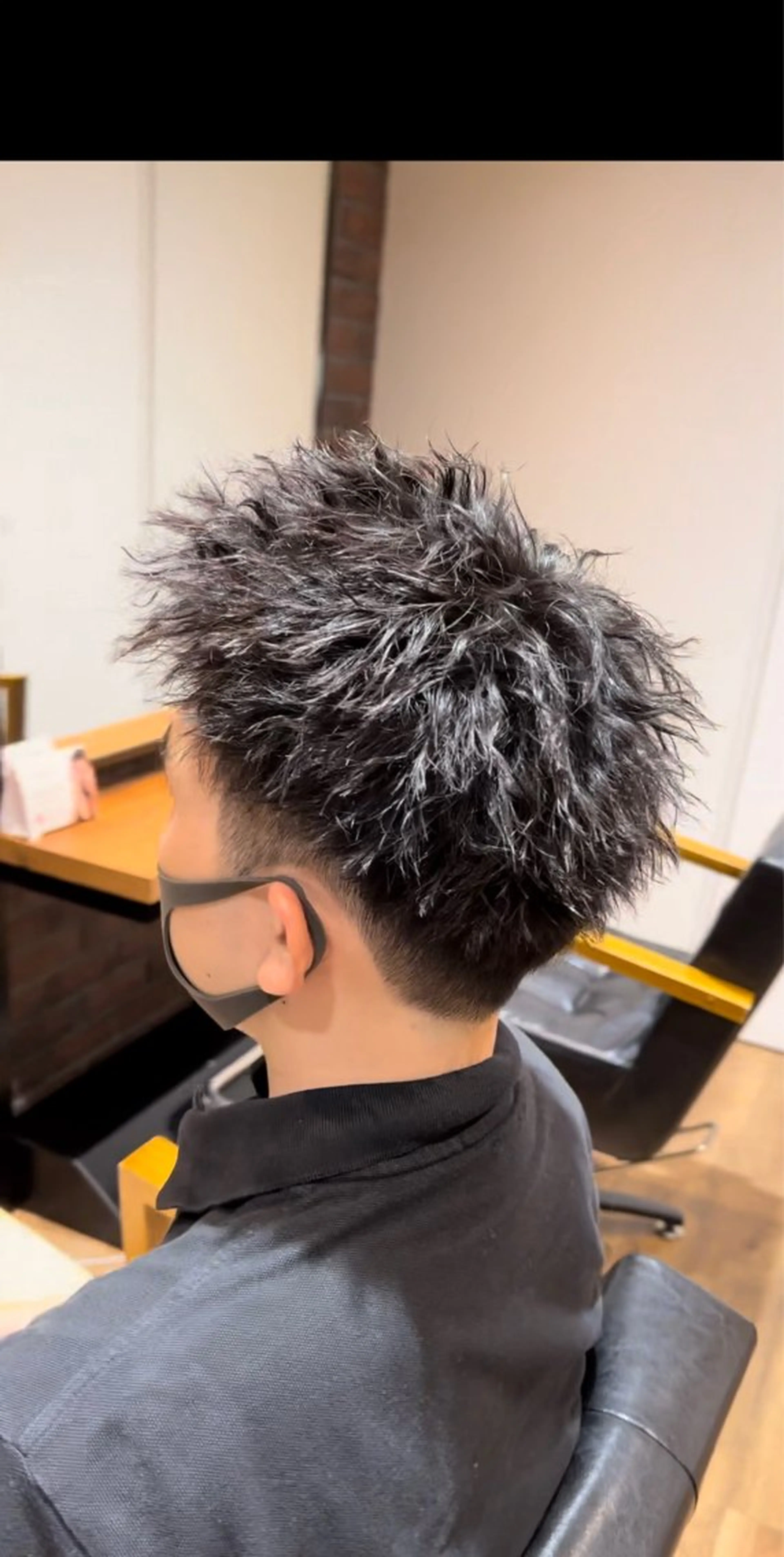 ショート パーマ メンズ カット FURUSHO 大槻 純也のヘアスタイル