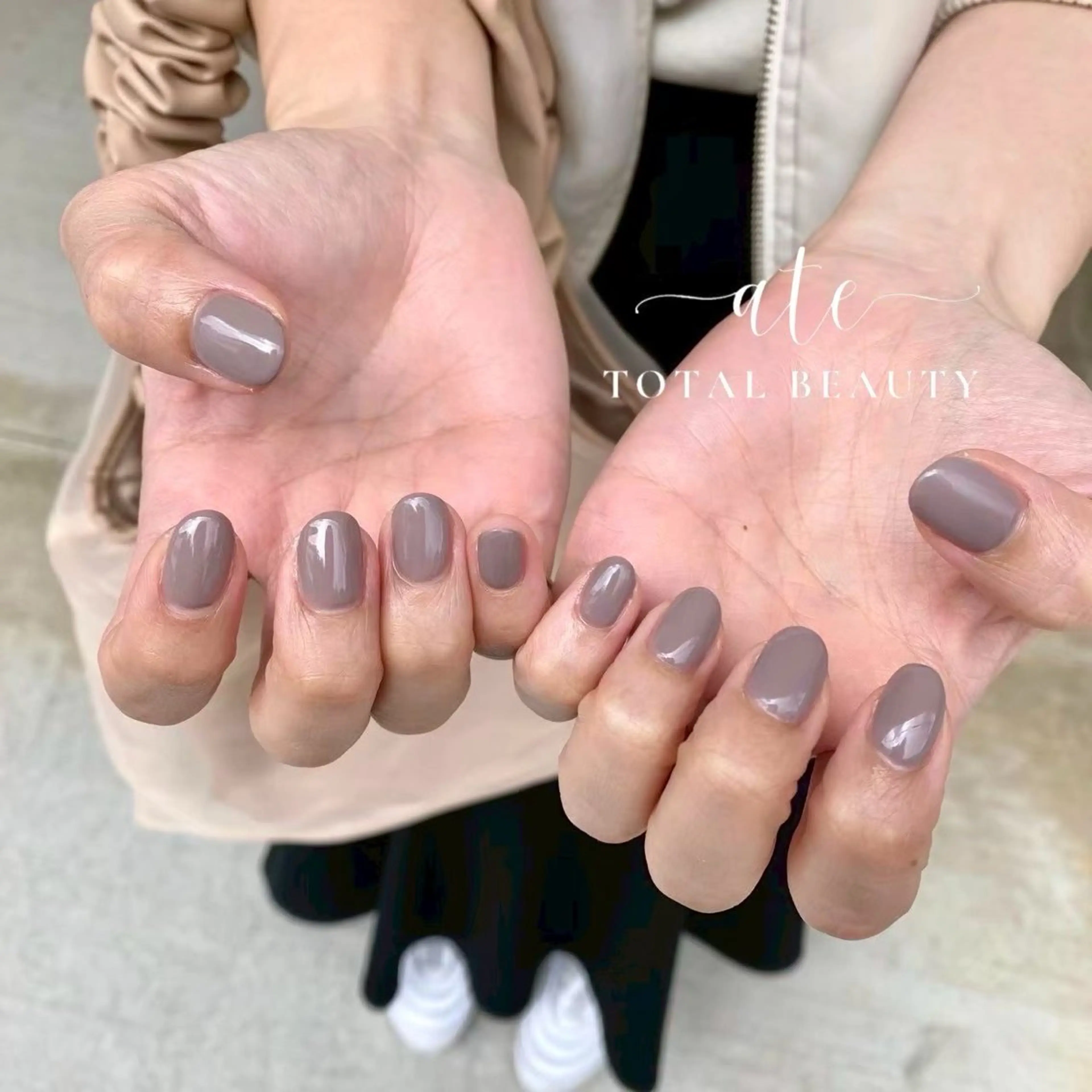 ネイル ハンドネイル Ate total beauty 新都心店所属・ate 新都心店 Arisaのネイルデザイン