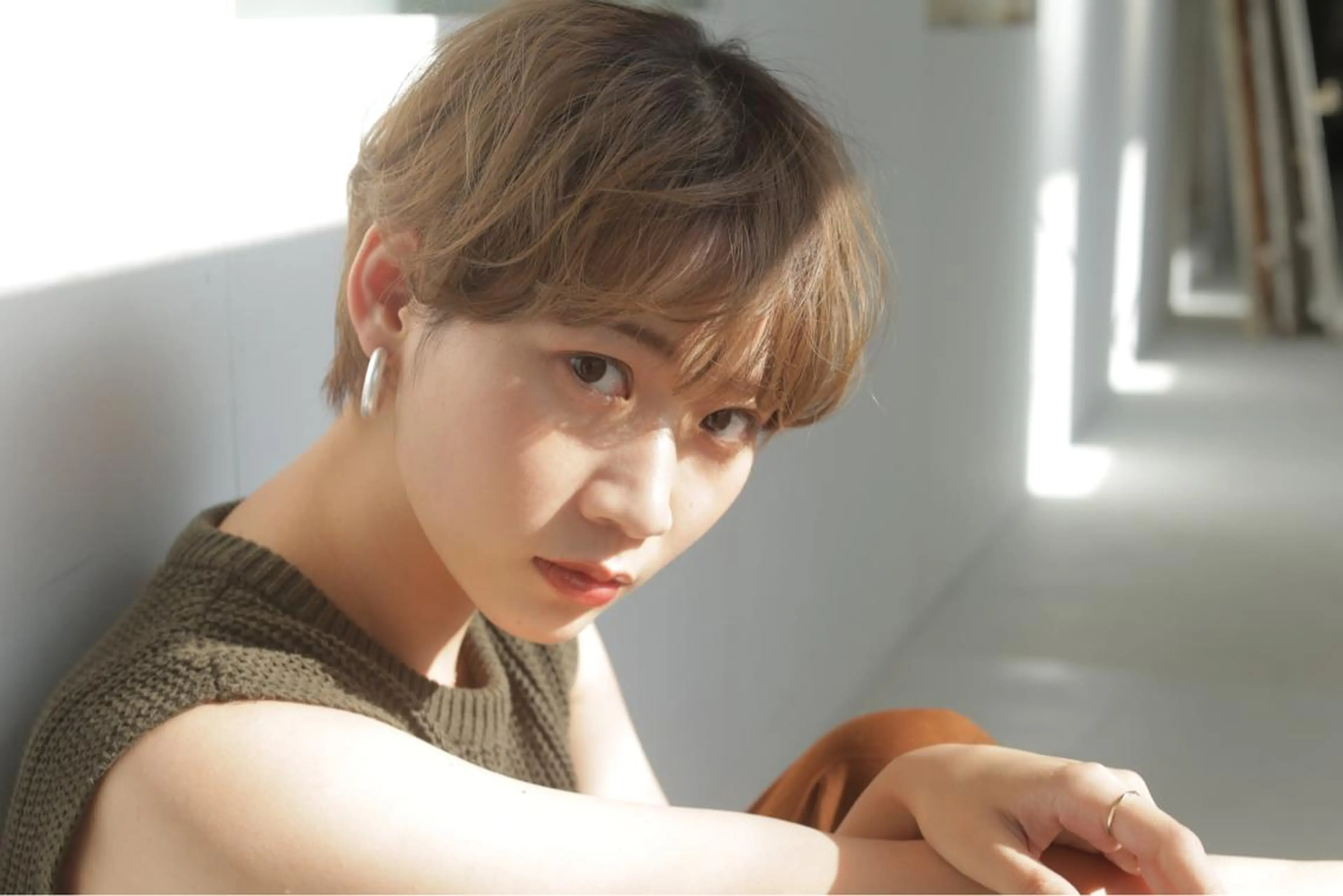 ショート カラー 保子 祐里香のヘアスタイル