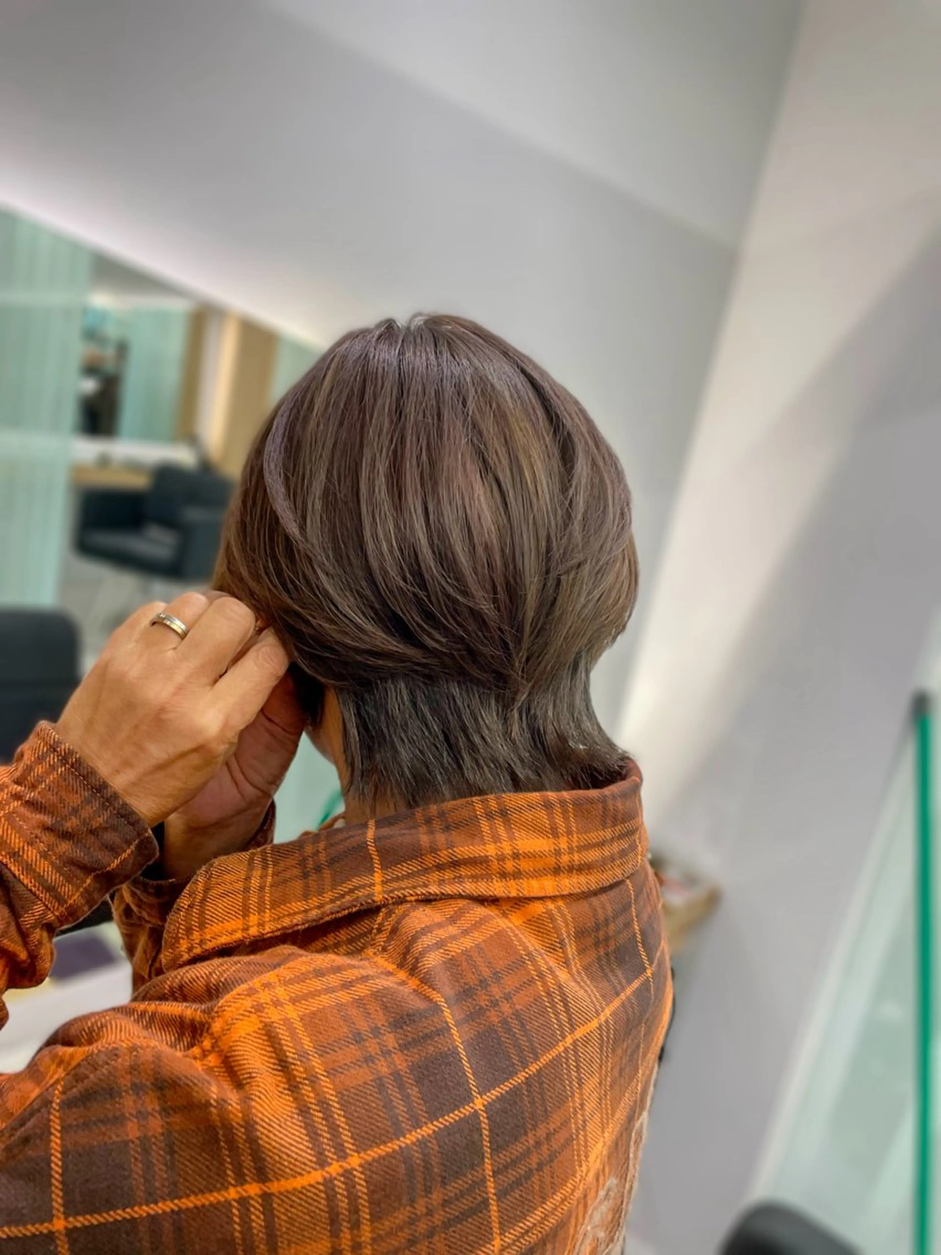 ショート カラー ミセス カット ヘアカラー トリートメント 中西 将🌈"たすく"のヘアスタイル