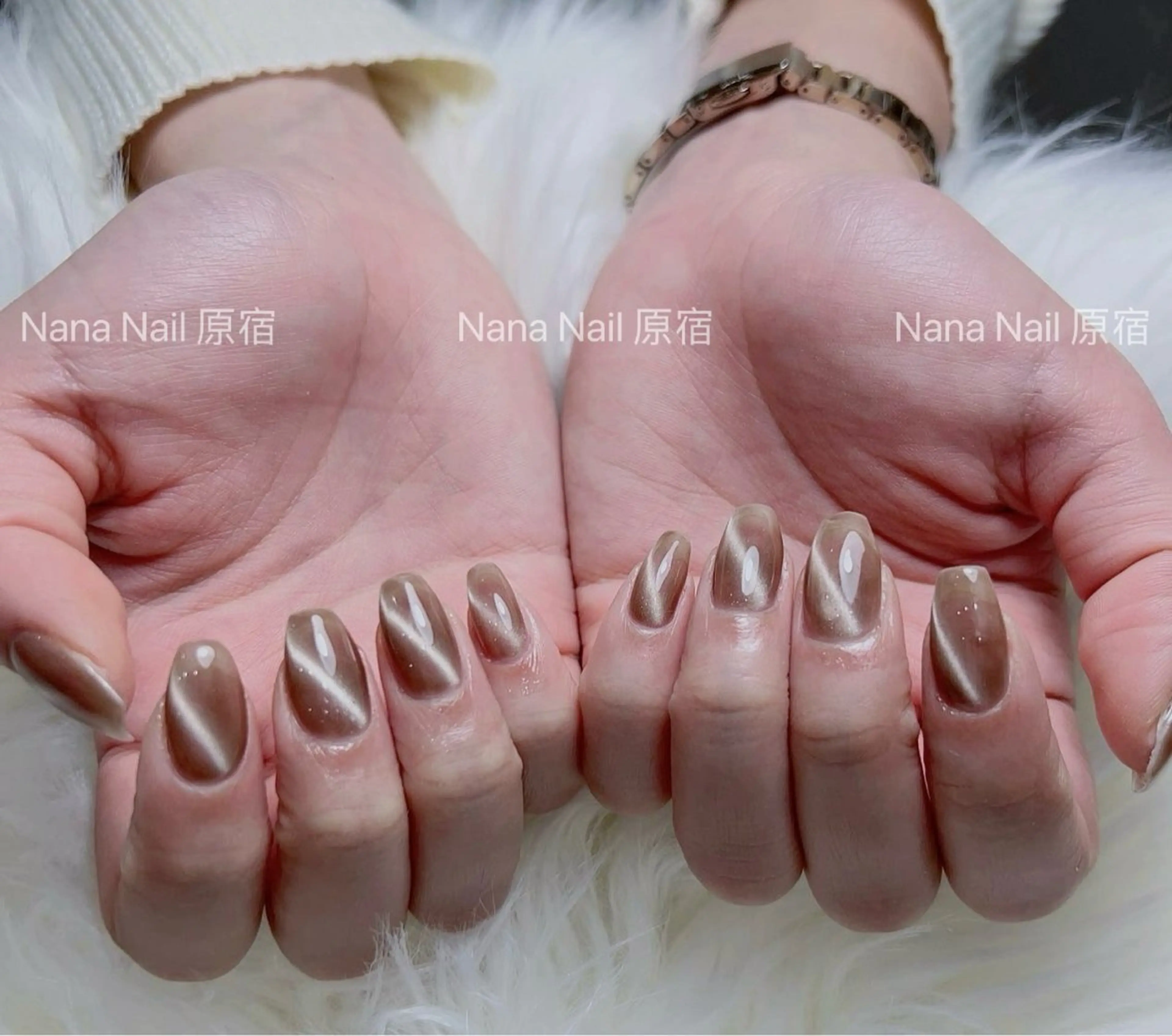 ネイル マグネットネイル ハンドネイル Unicorn Nail原宿表参道のネイルデザイン