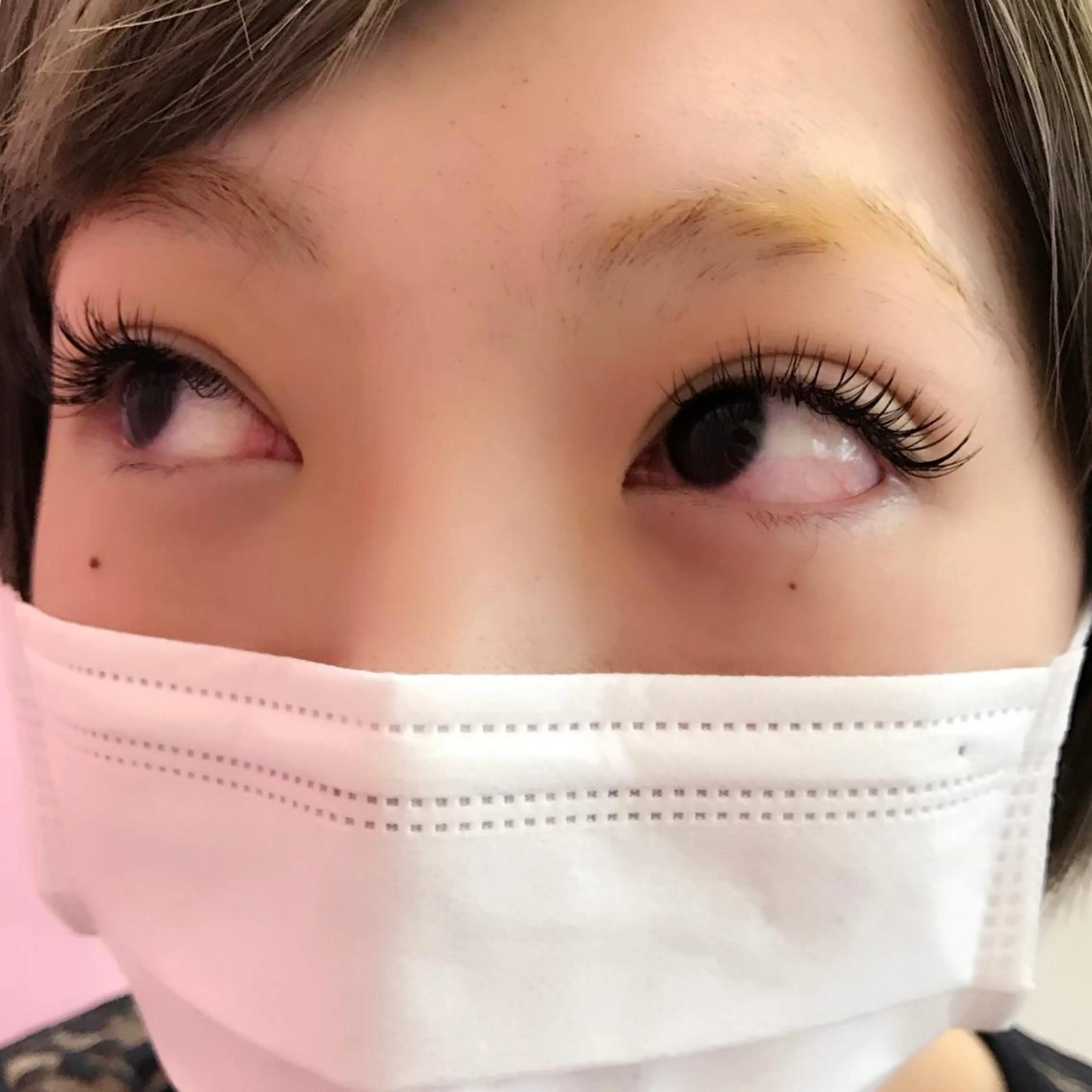 セミロング カラー パーマ ヘアアレンジ メンズ キッズ ネイル マツエク・マツパ 付け放題 フラットラッシュ マツエク Vero  〜private  eyelash salon〜所属・完全個室 ☆VeroＭaiのマツエク・マツパデザイン