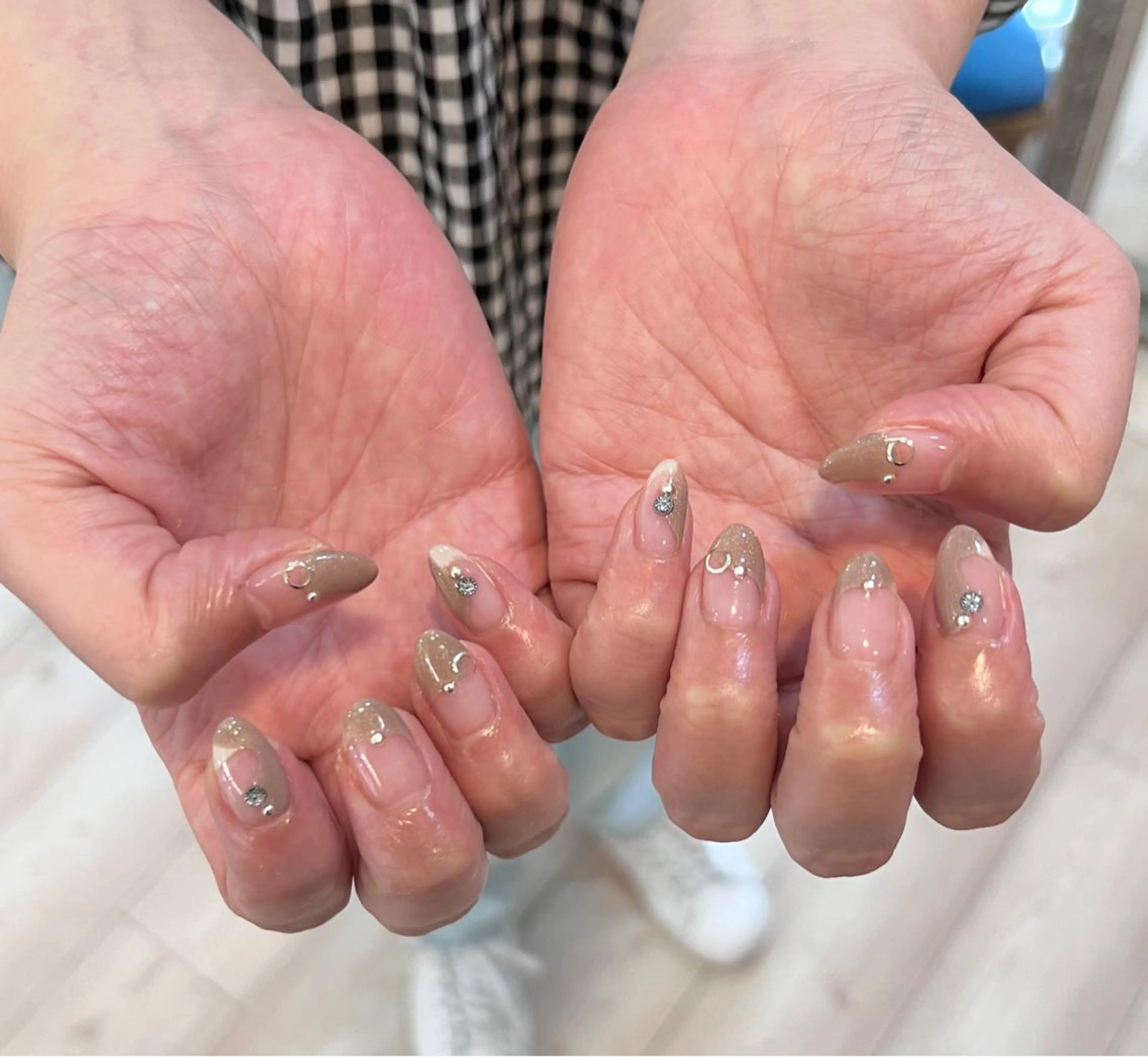 ネイル アートネイル いちじゅう あおいのネイルデザイン