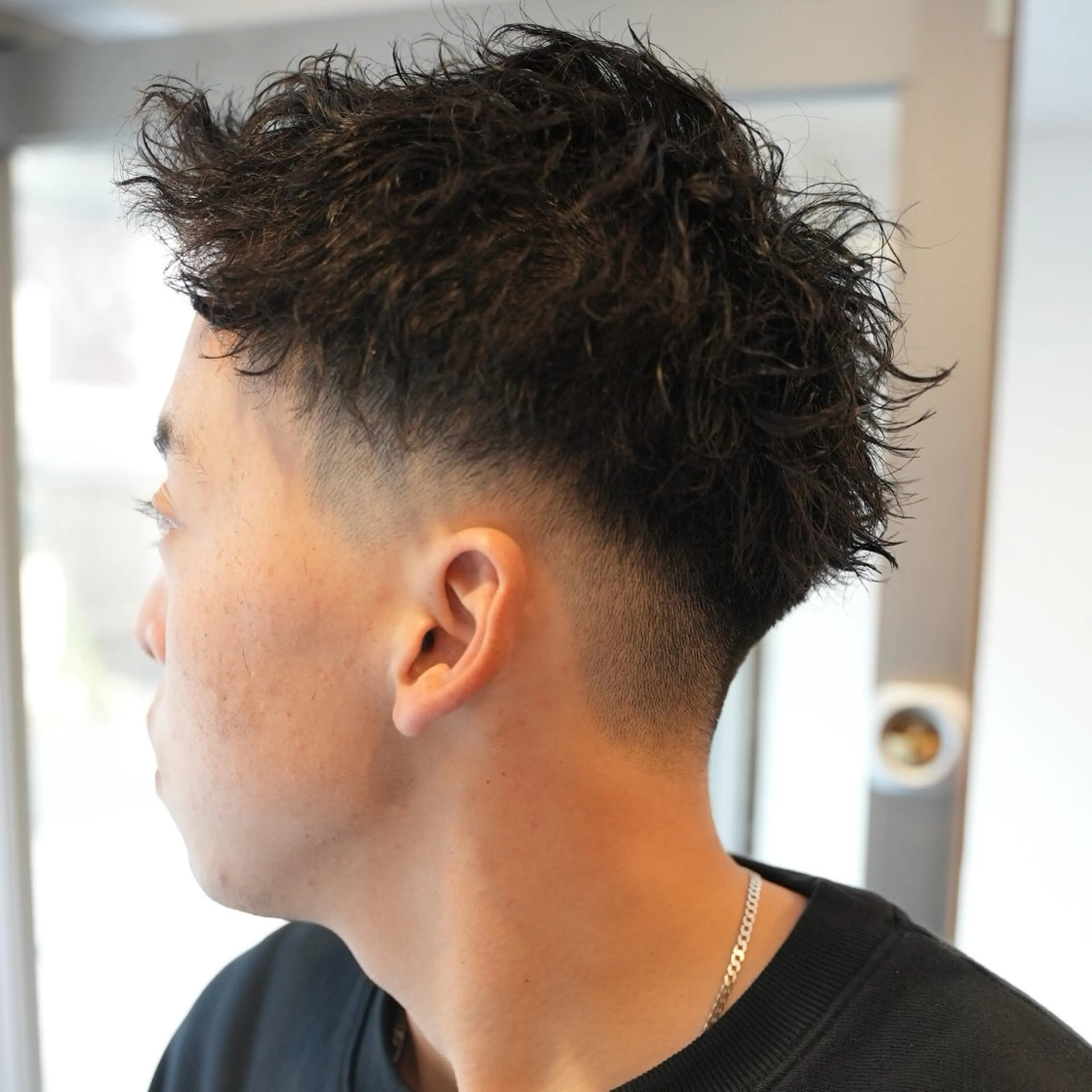 ショート パーマ メンズ メンズパーマ 刈り上げ ショートヘア カット パーマ 🍀メンズカット／ takuho🍀のヘアスタイル