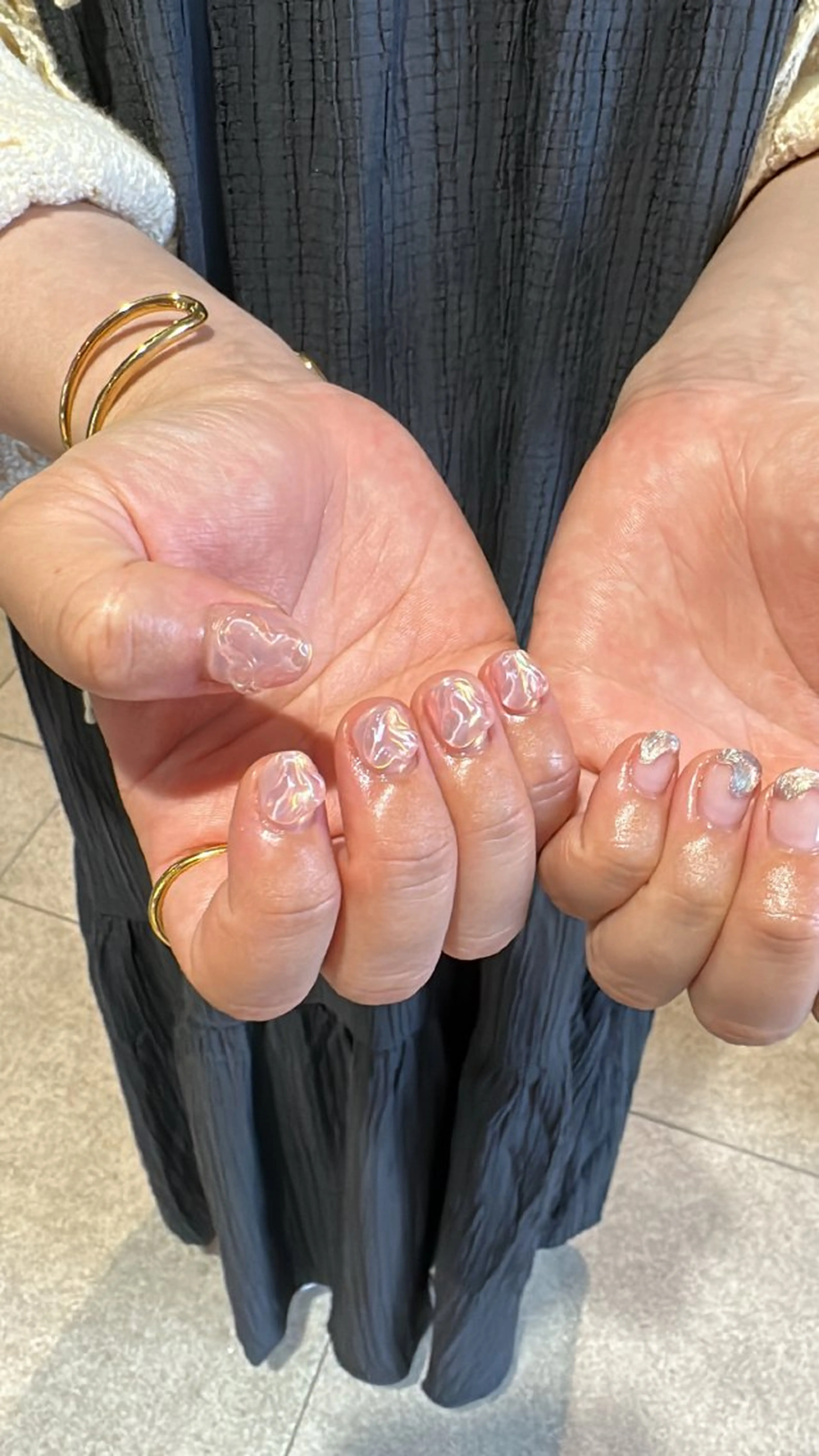ネイル ハンドネイル Flow nail所属・山本 七海のネイルデザイン