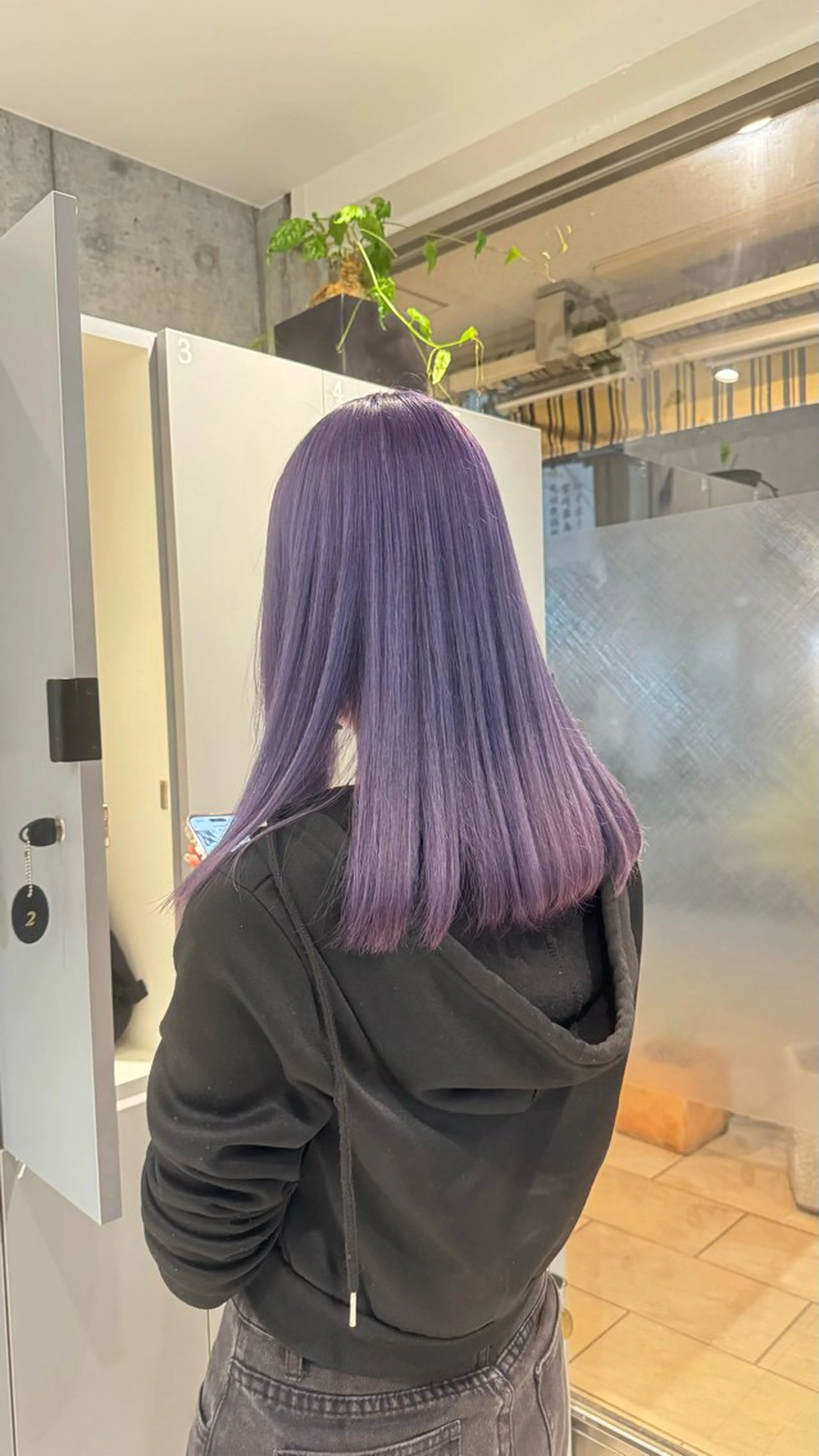 セミロング ヘアカラー トリートメント ヘアセット 高円寺ハイトーン/ ブロンド/デザインのヘアスタイル