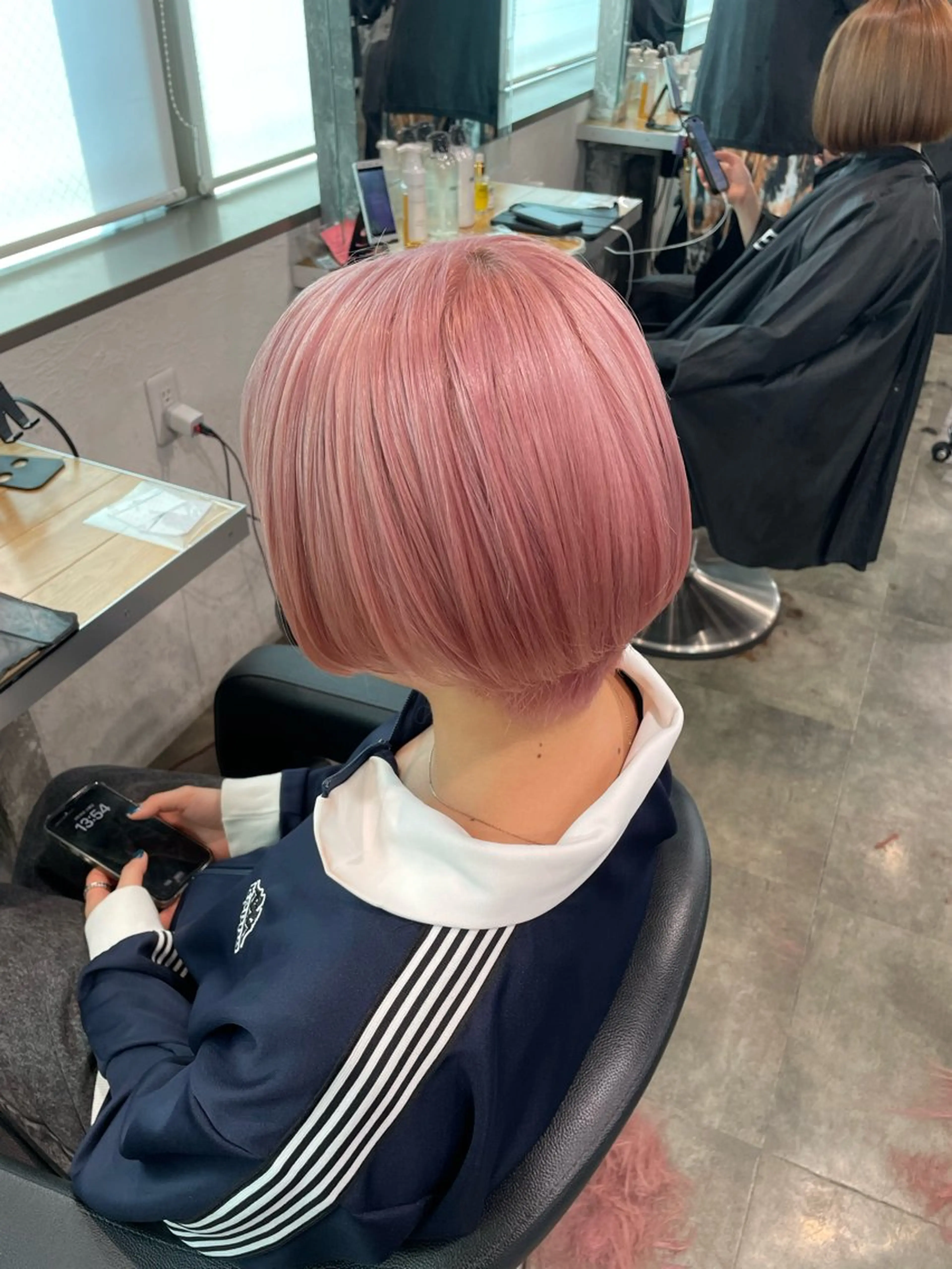 ショート ハイトーンブロンド 横浜💞ミオのヘアスタイル