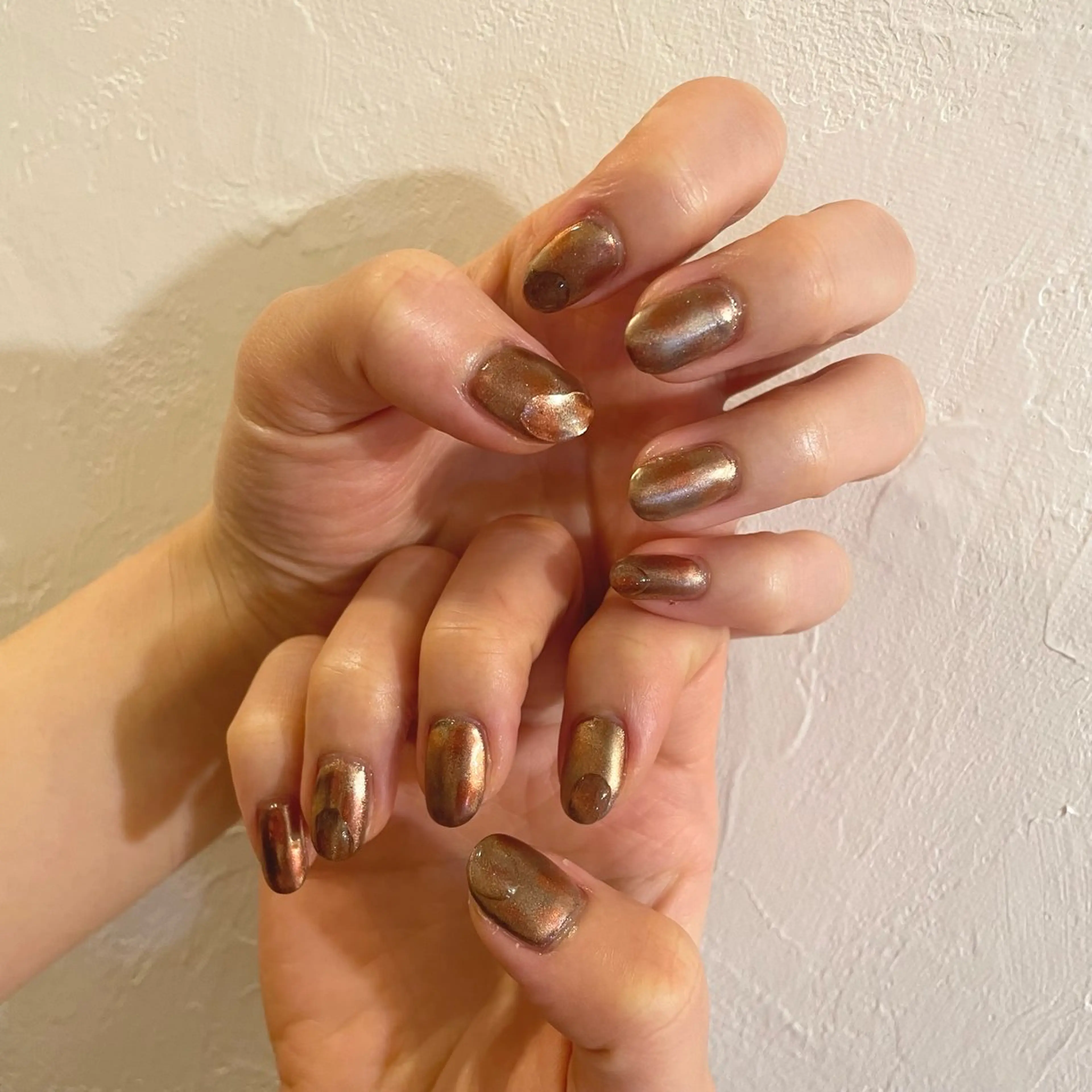 ネイル ブラウン Nail Room uimのネイルデザイン