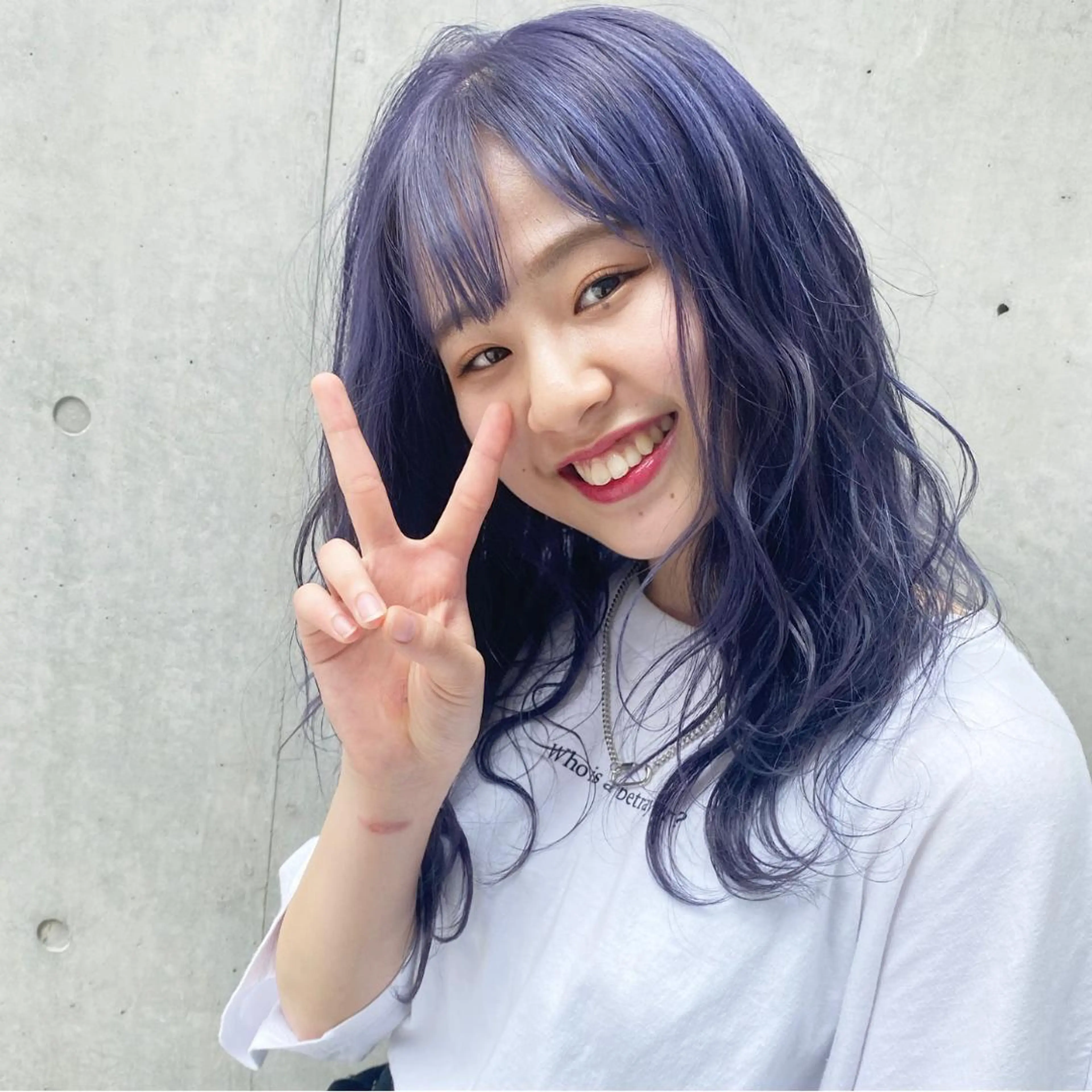 ロング カラー ヘアアレンジ ハイトーン/美髪矯正 🍃大江拓実のヘアスタイル