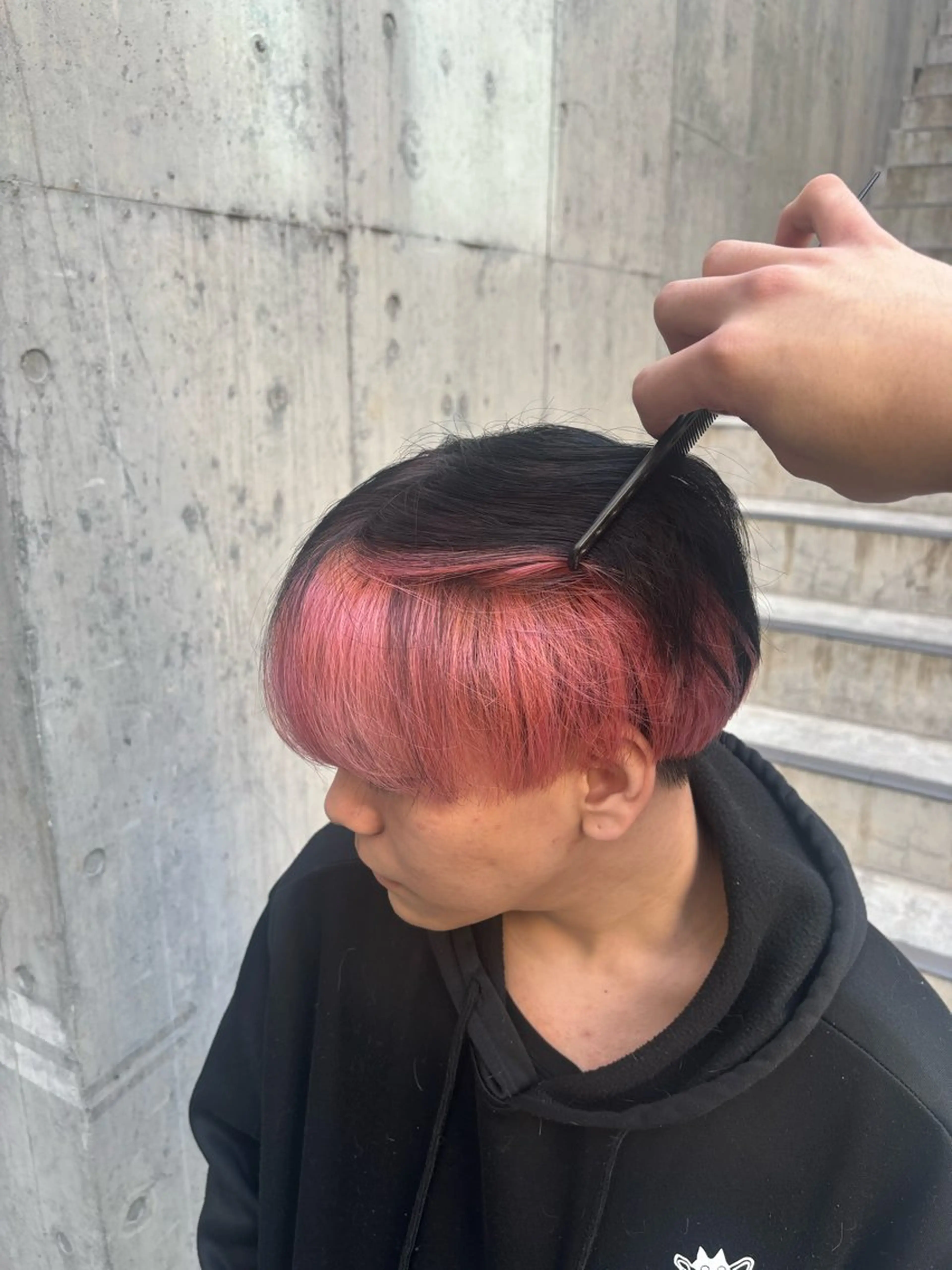 カラー 外国人風ヘア ×18歳美容師ルイヤのヘアスタイル