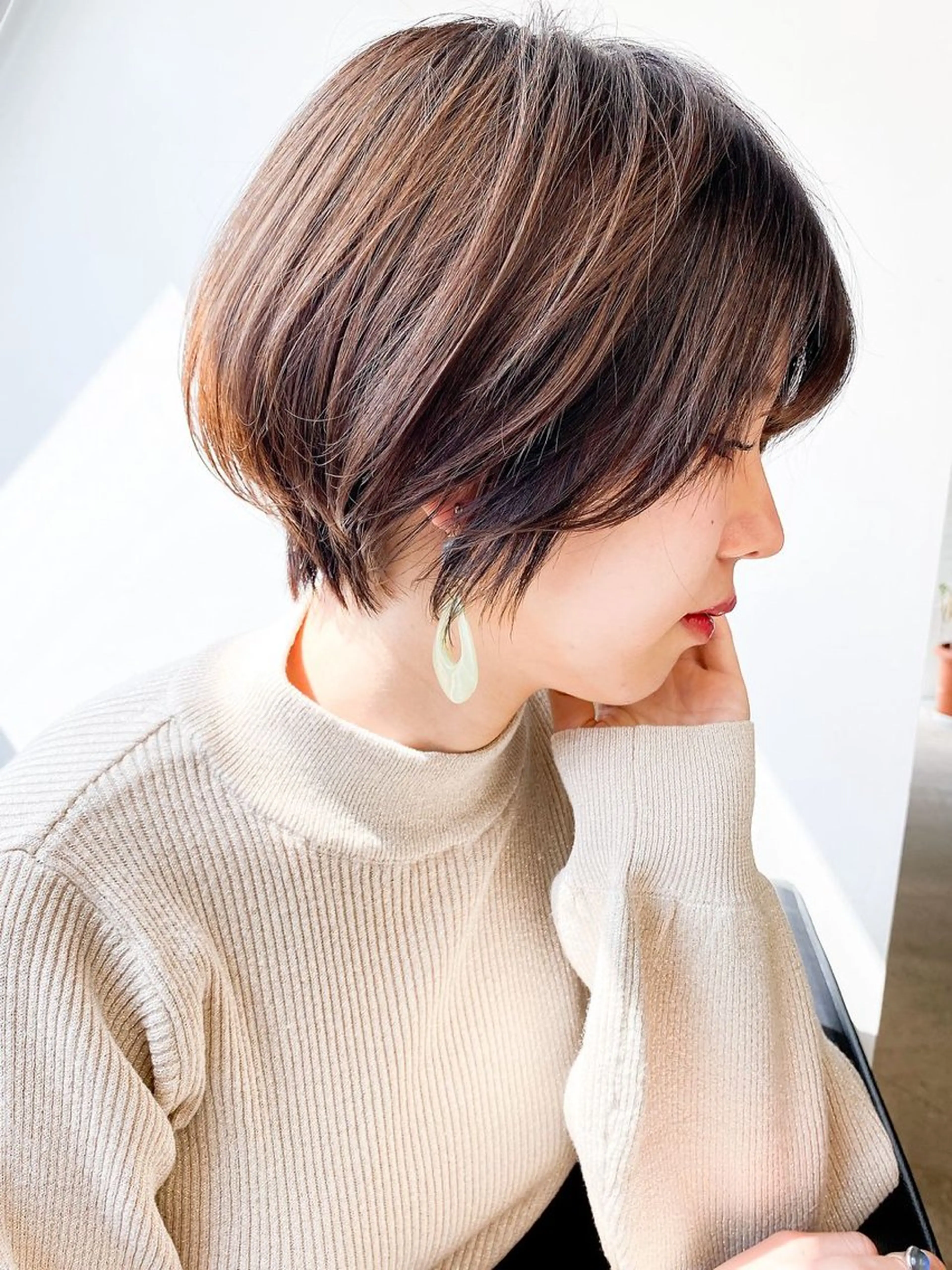 ショート eyesburg W/est所属・ショートボブ 村上のヘアスタイル