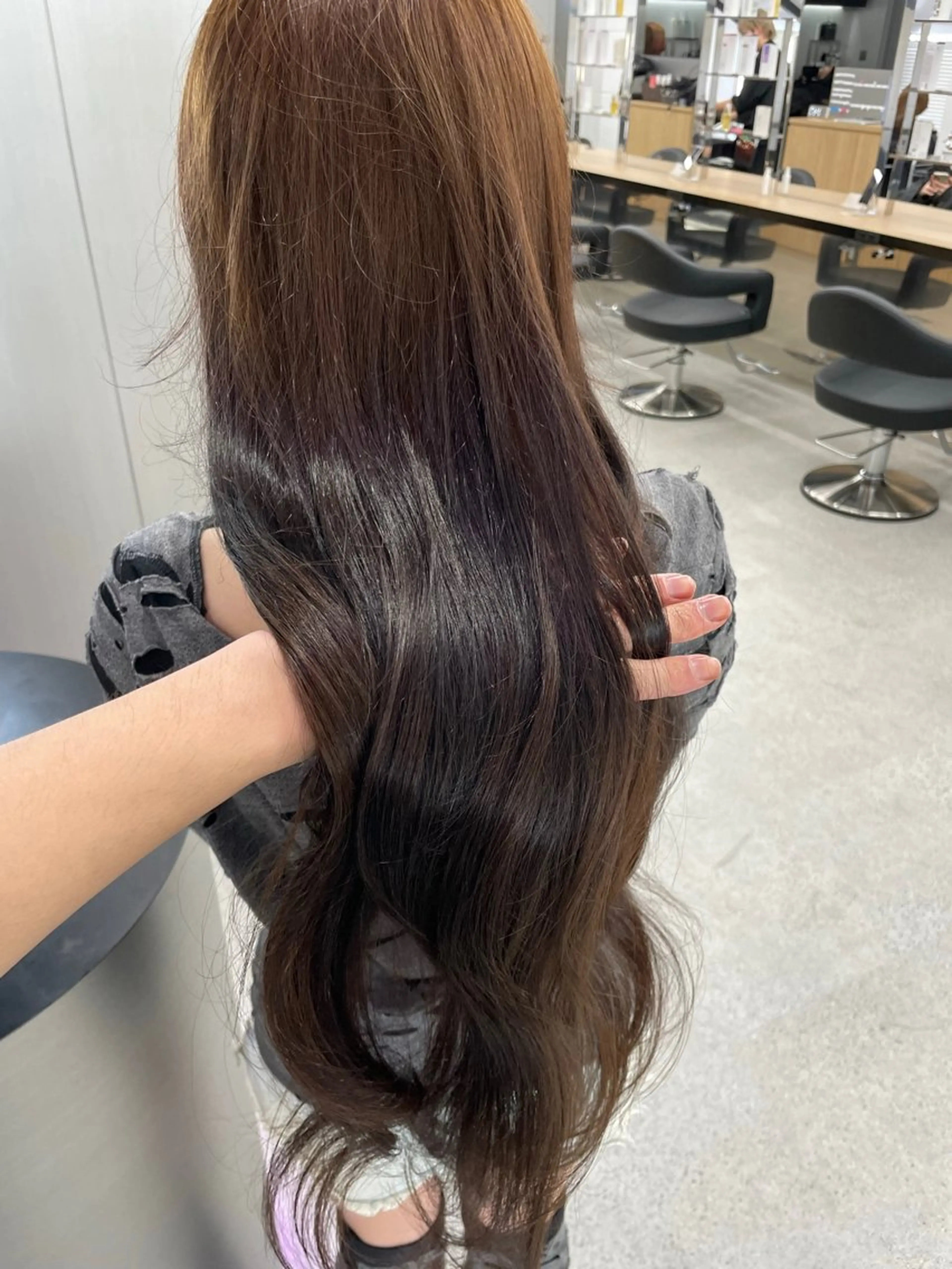 セミロング 💍大人デザイン /ハイトーン♡リクトのヘアスタイル