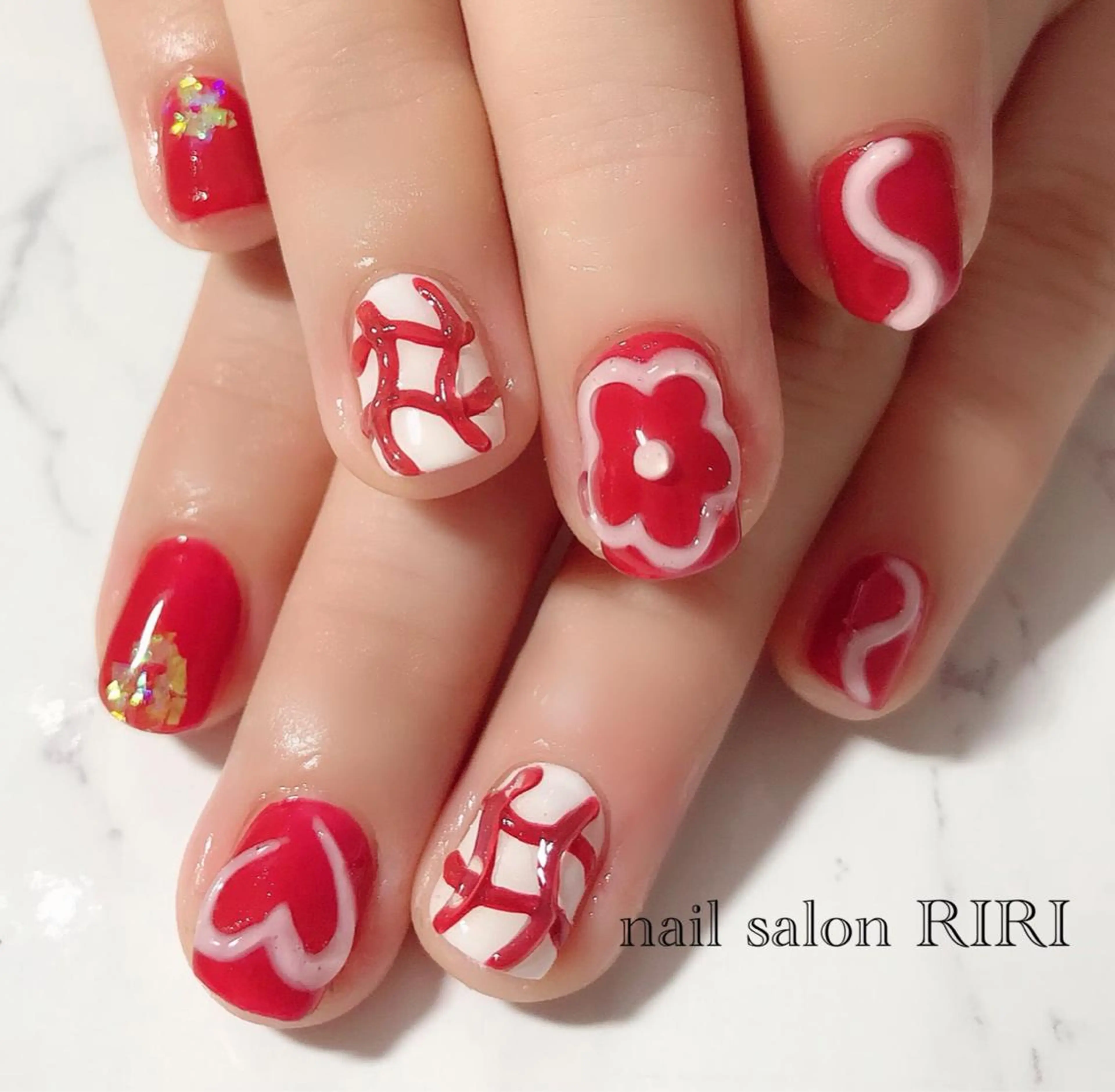 ネイル ぷっくりネイル private  nail  salon RIRI所属・RIRI リリのネイルデザイン
