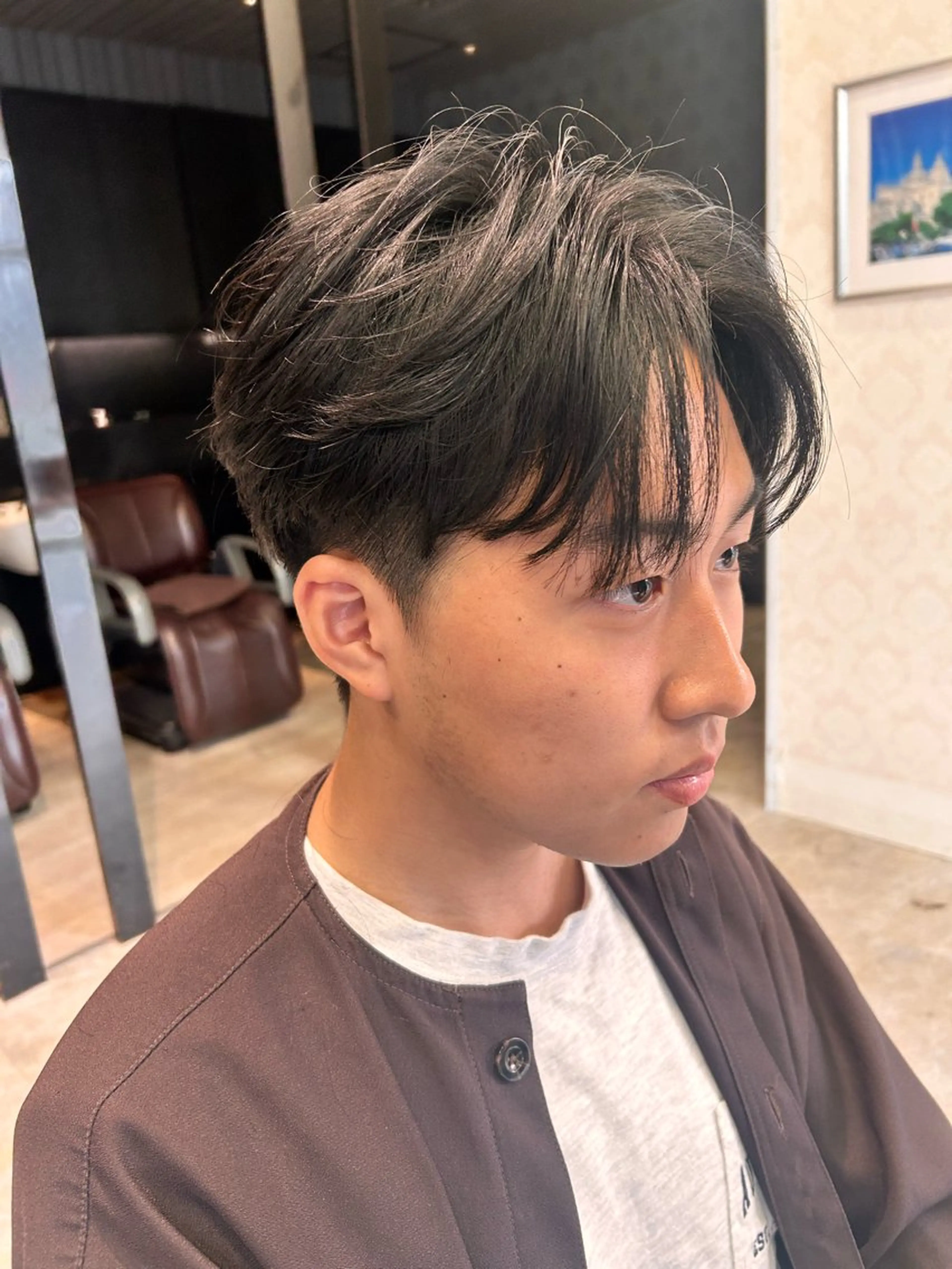 ショート メンズ カット EARTH大宮宮原店所属・🔥メンズ特化🔥 rikuのヘアスタイル