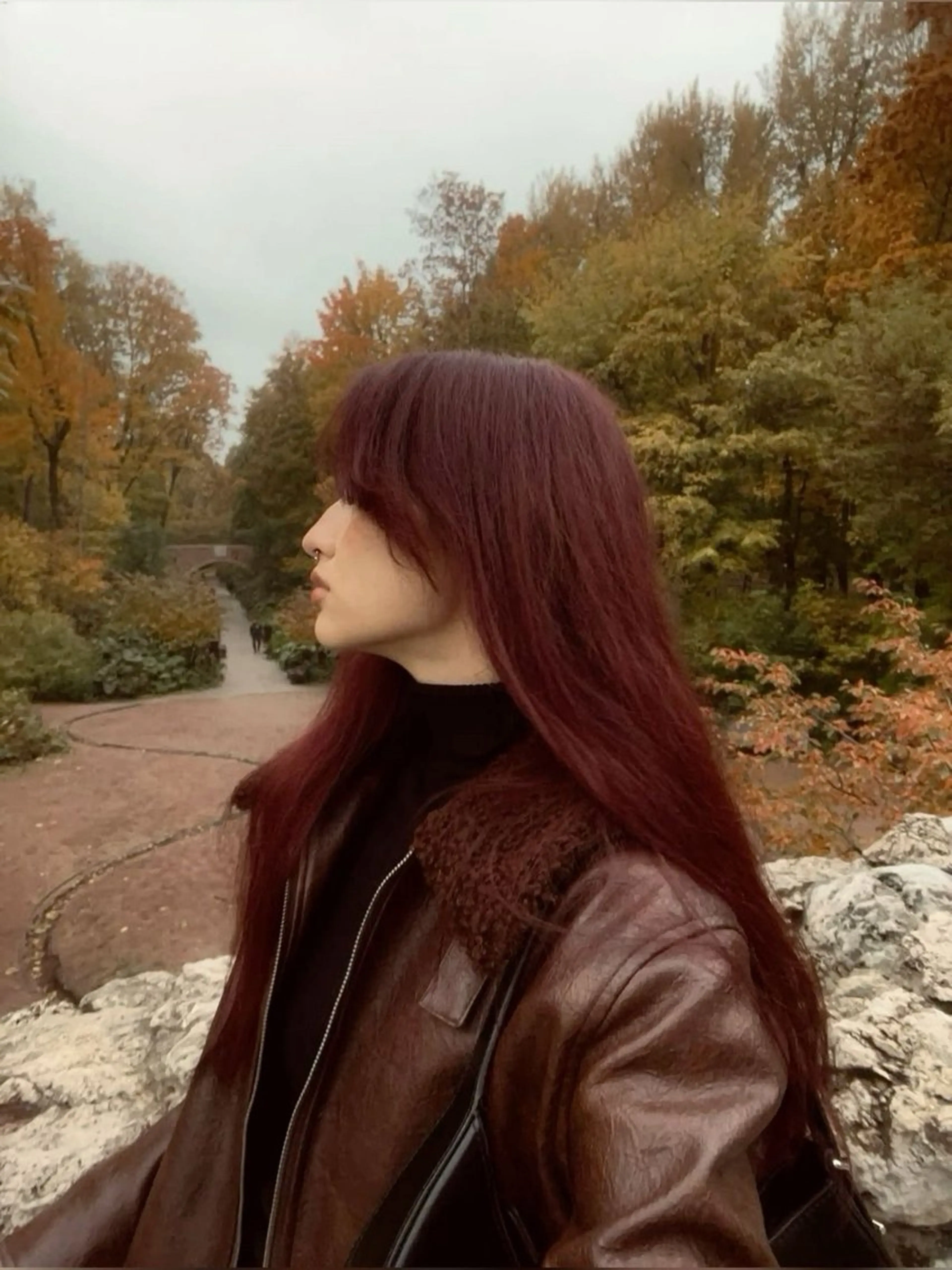 カラー ヘアカラー トリートメント ヘッドスパ ヘアセット 🍒♡艶髪暖色カラー saaya♡🍒のヘアスタイル