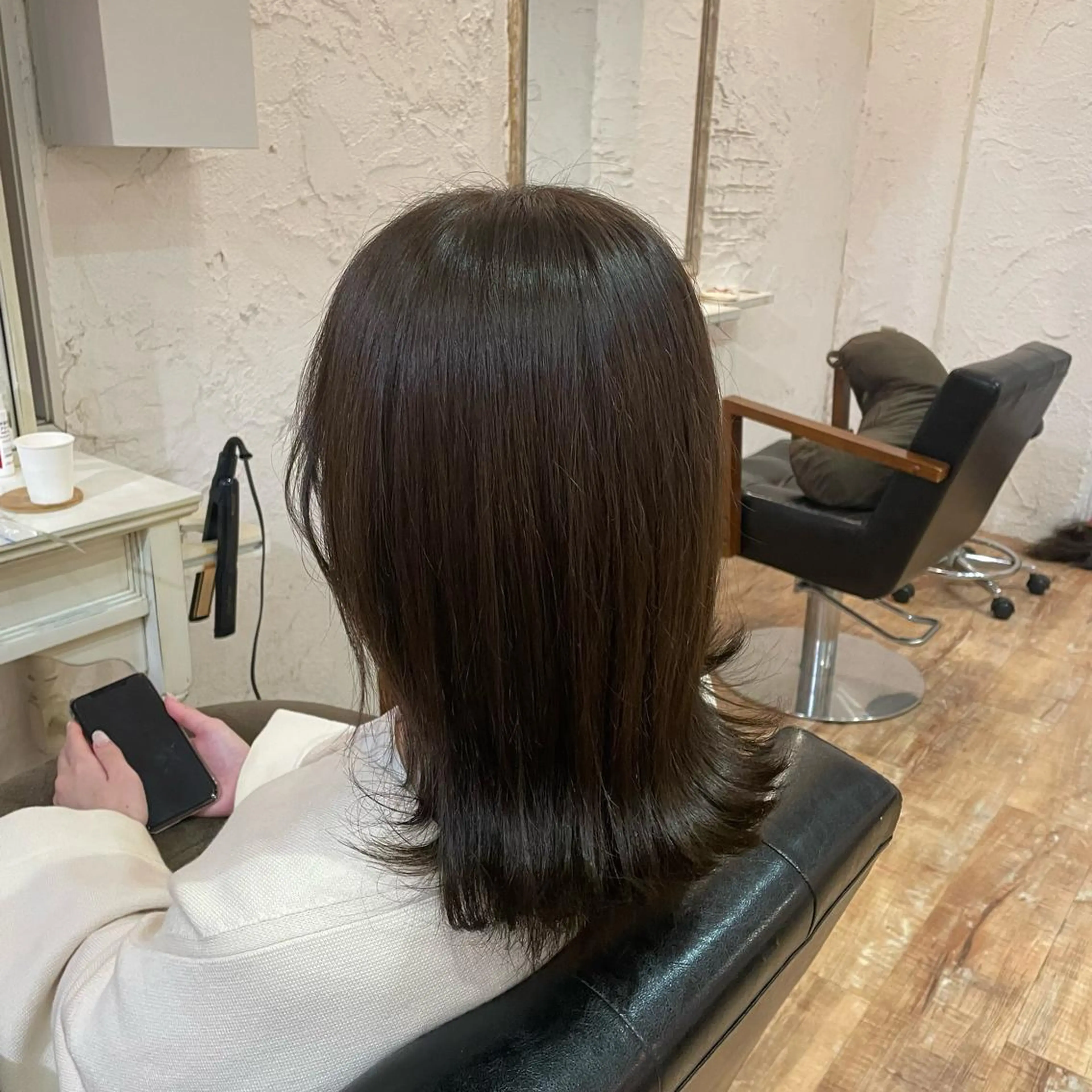 ミディアム 浅沼 ほのかのヘアスタイル