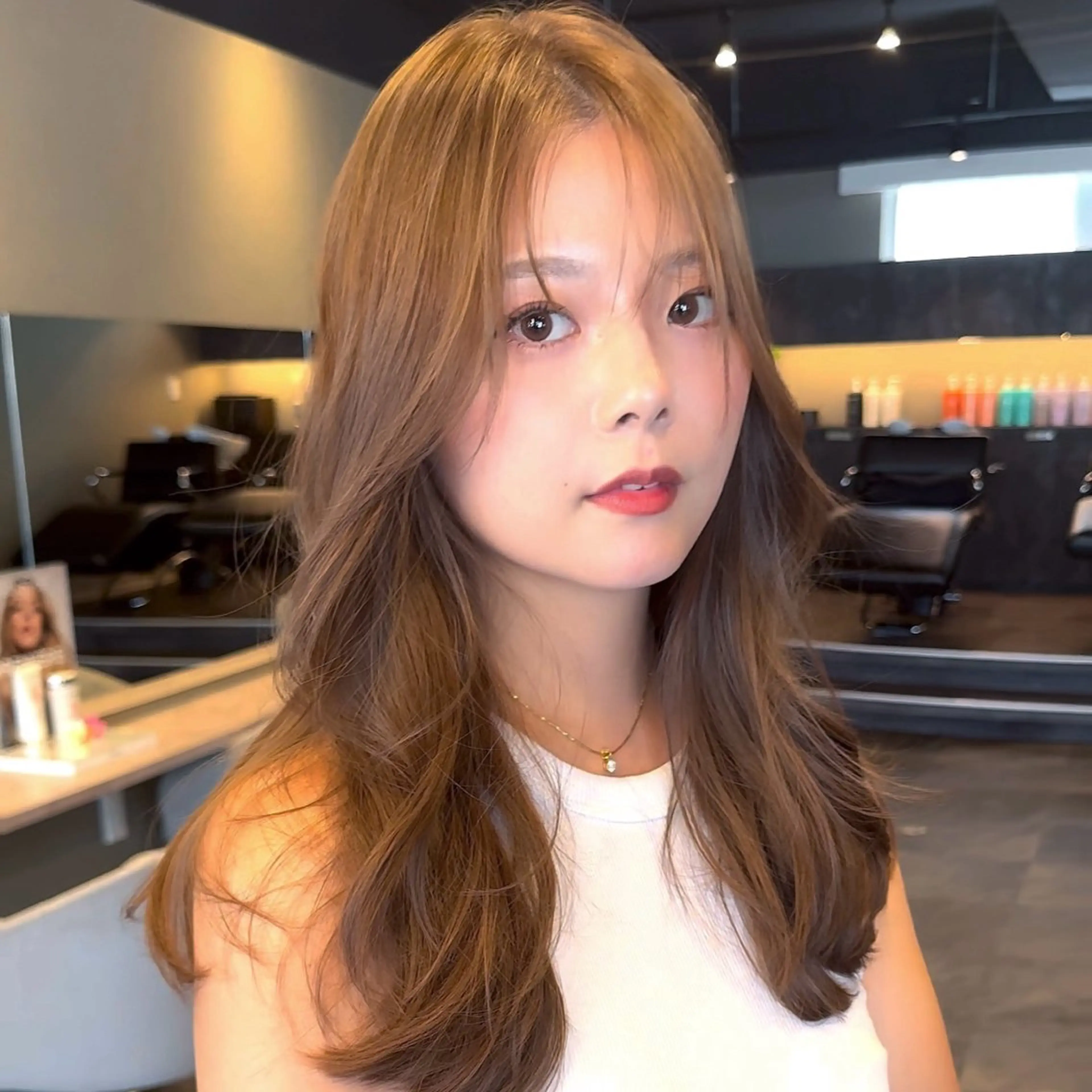 ロング カラー ヘアカラー 🇺🇸海外デザイン iCON TOKYOのヘアスタイル