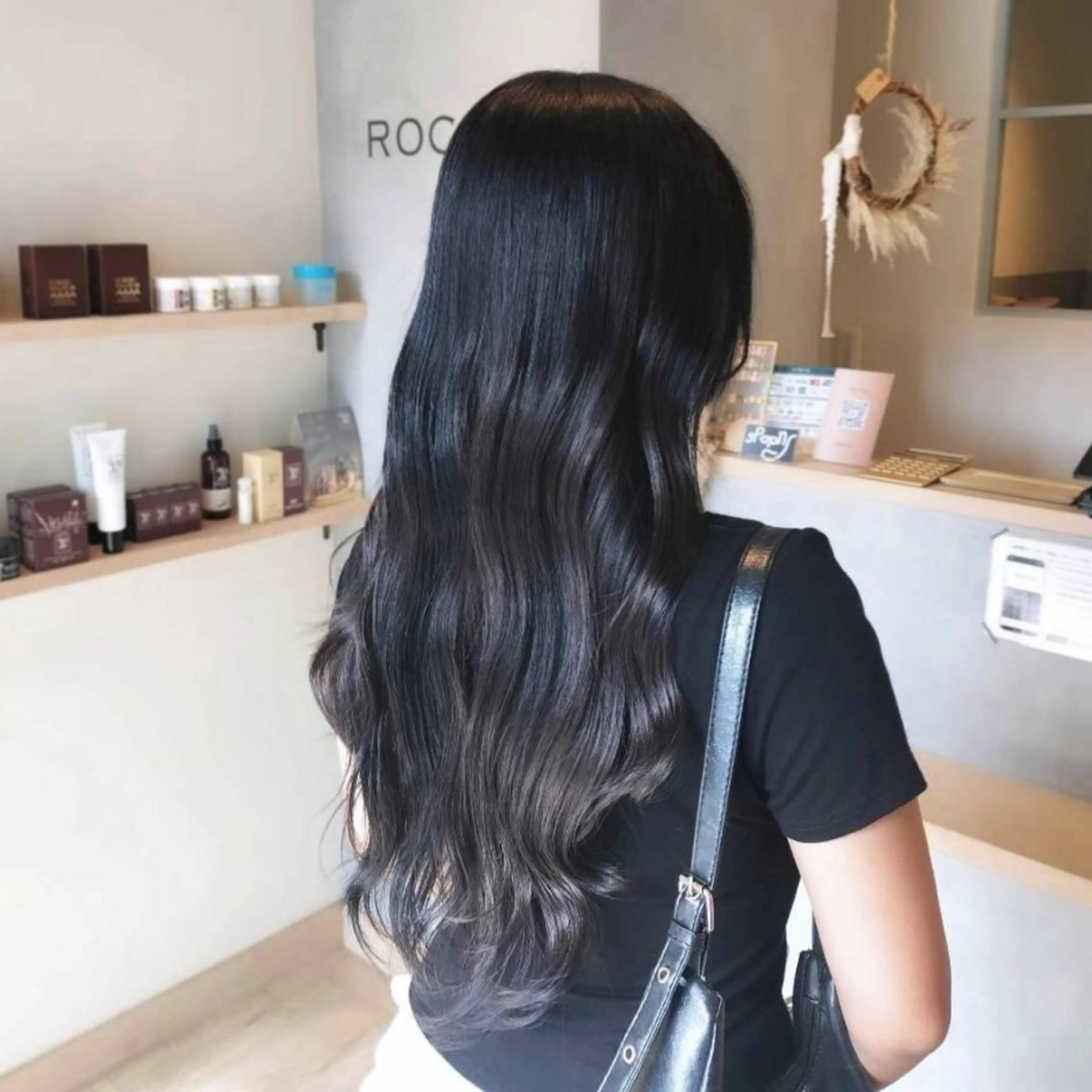 ロング カラー ヘアカラー ROCCO ひなこのヘアスタイル
