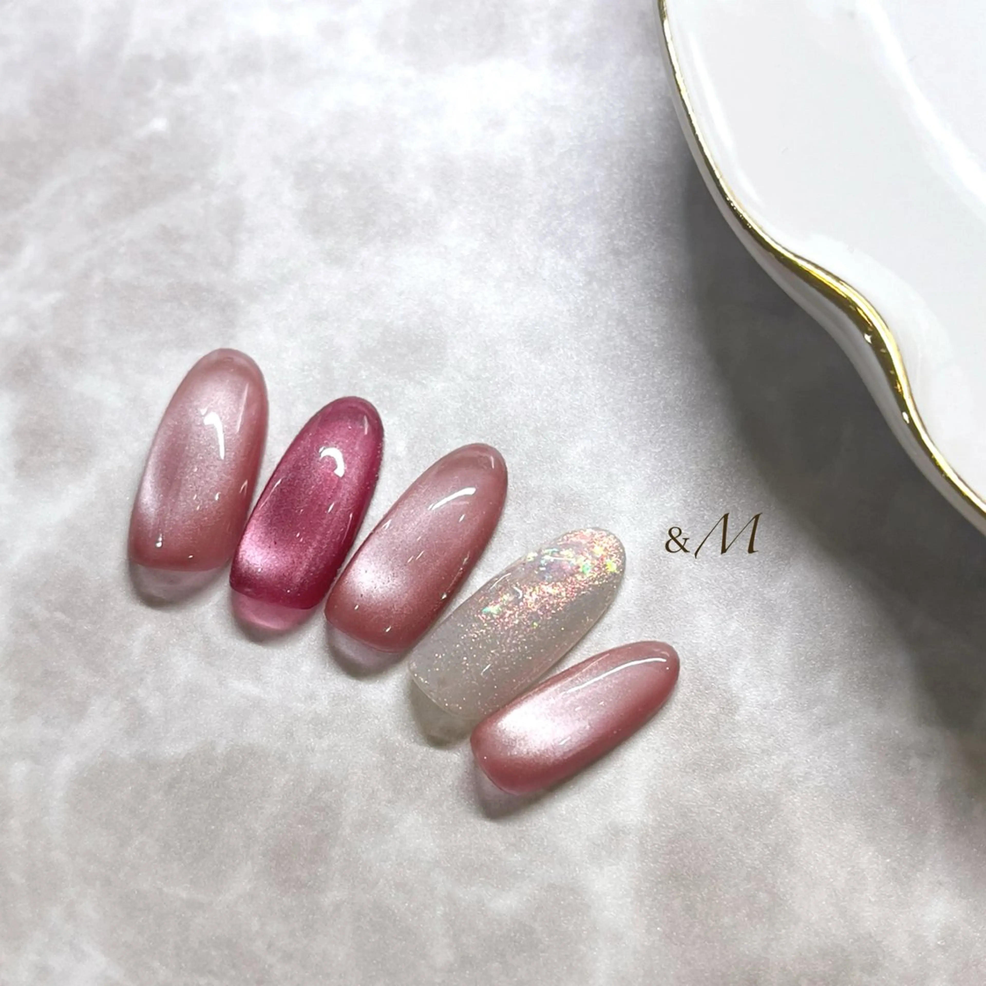 ネイル アンドエム ＆Ｍのネイルデザイン