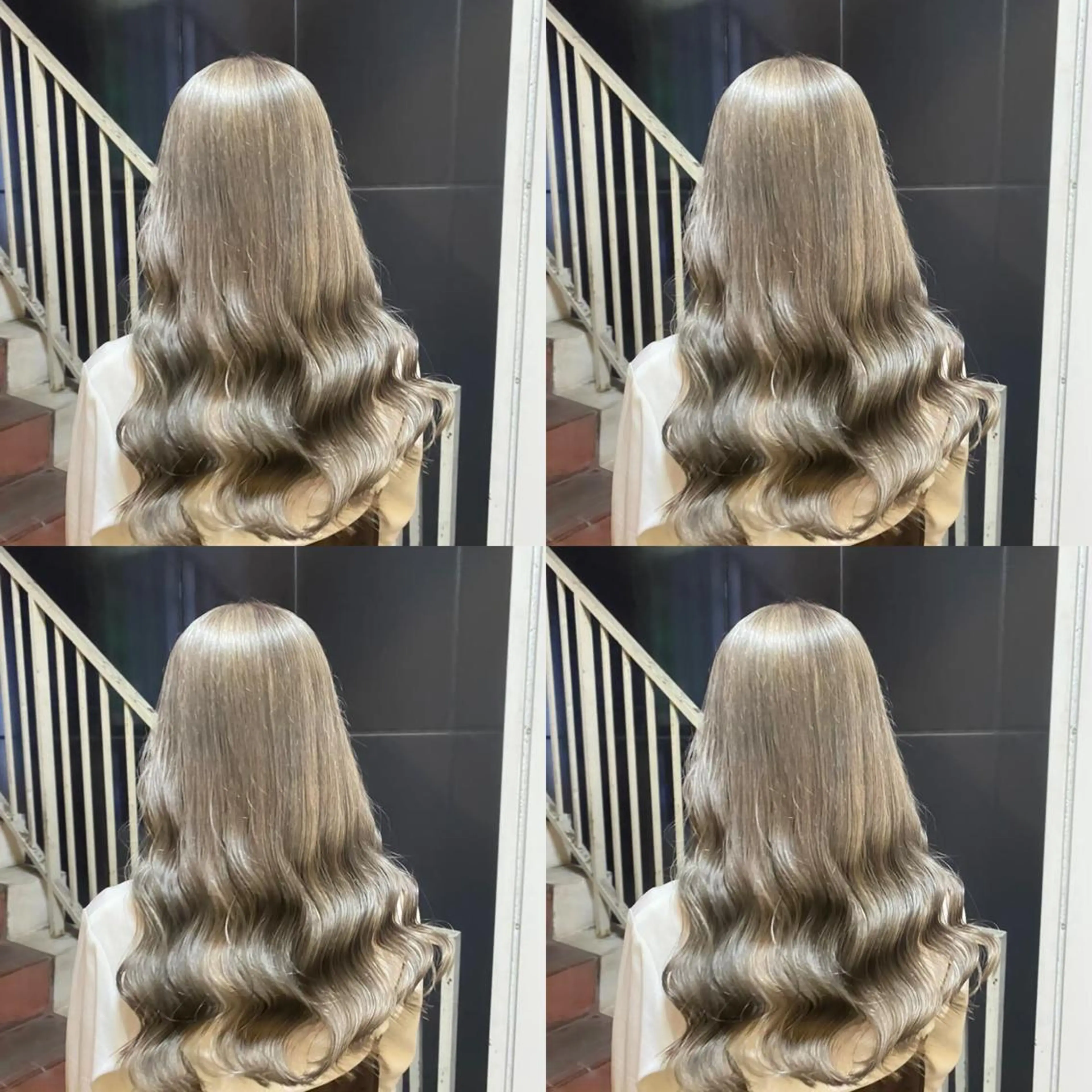 ロング カラー ヘアアレンジ 💎韓国レイヤー× 髪質改善 ゆうま💎のヘアスタイル