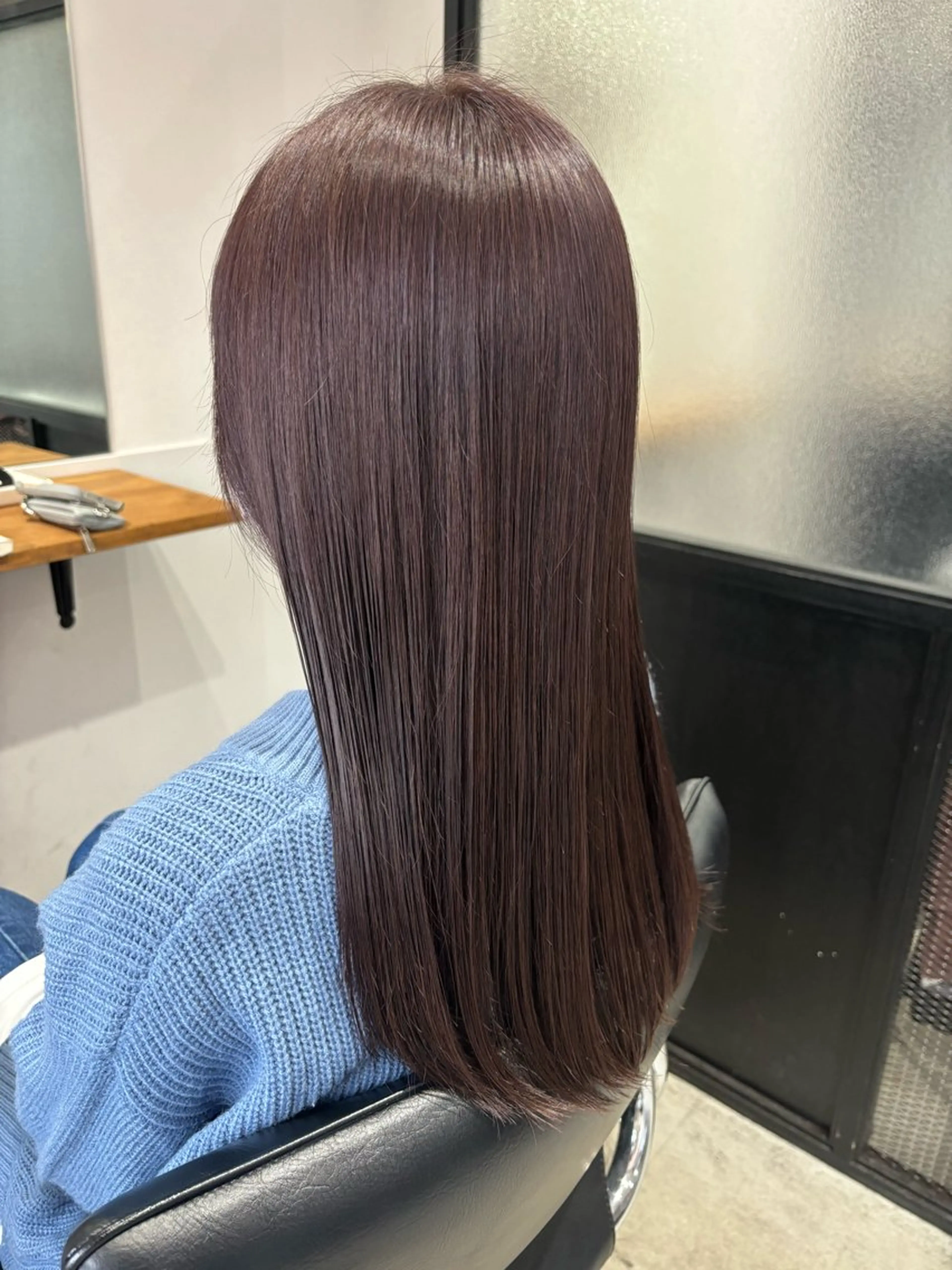 ロング カラー カット ヘアカラー トリートメント classic kawasaki所属・川崎のカラー職人🥣 kentaのヘアスタイル