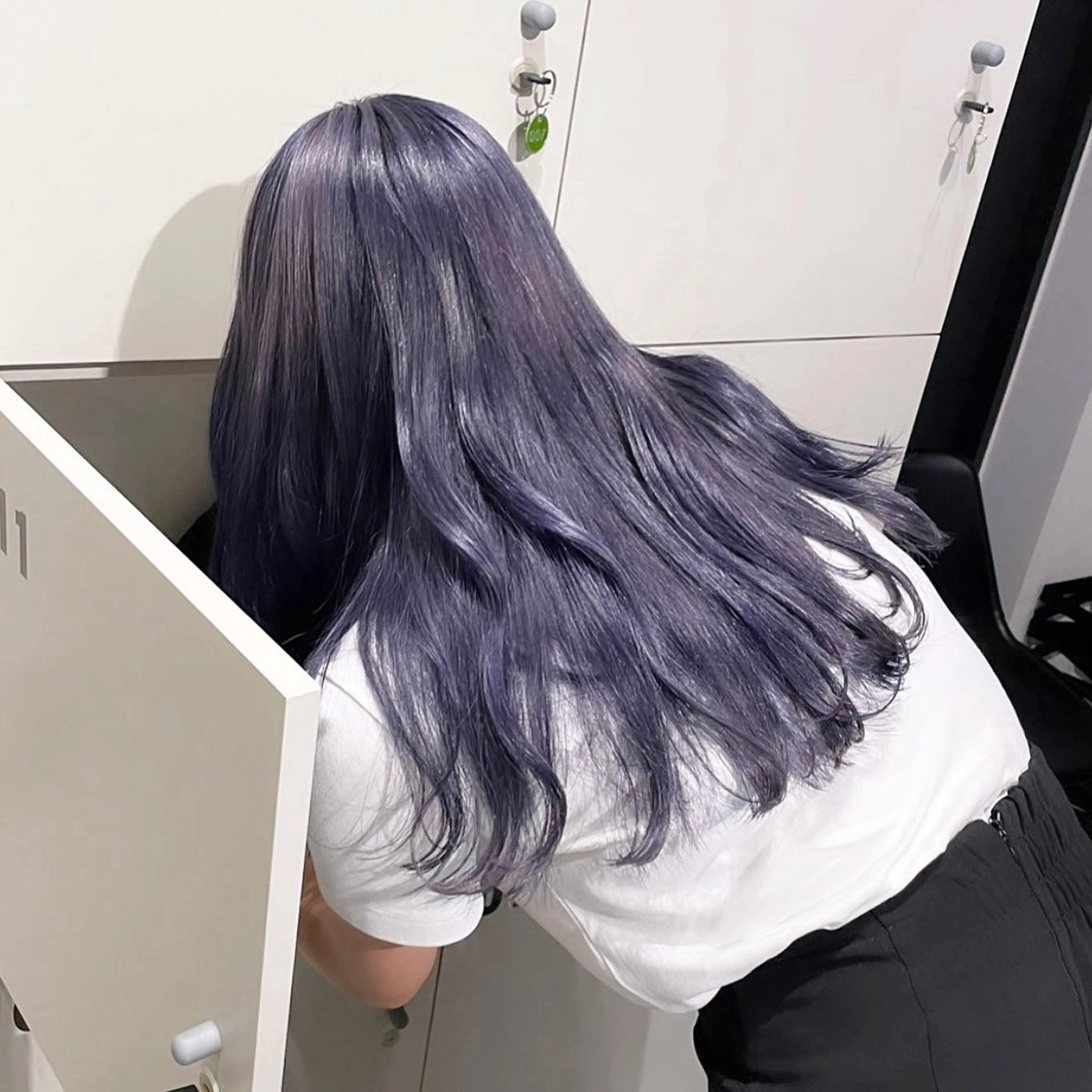 ロング カラー ヘアカラー トリートメント Ameri 新宿所属・𓆩︎🩸個性カラー SAKÜRA𓆪⋆˚のヘアスタイル