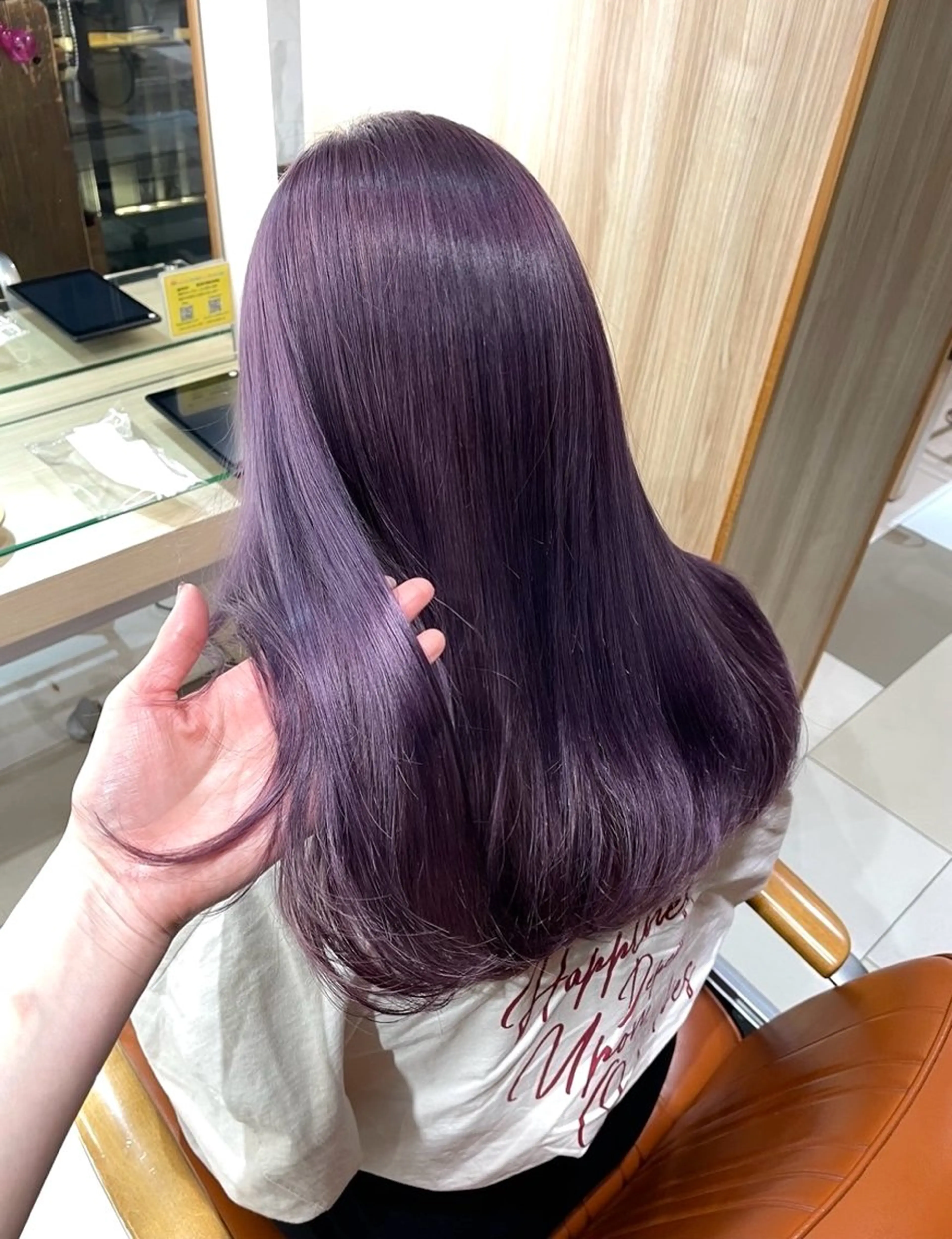 ロング カラー ブリーチ 壽真央 /ブリーチカラーのヘアスタイル