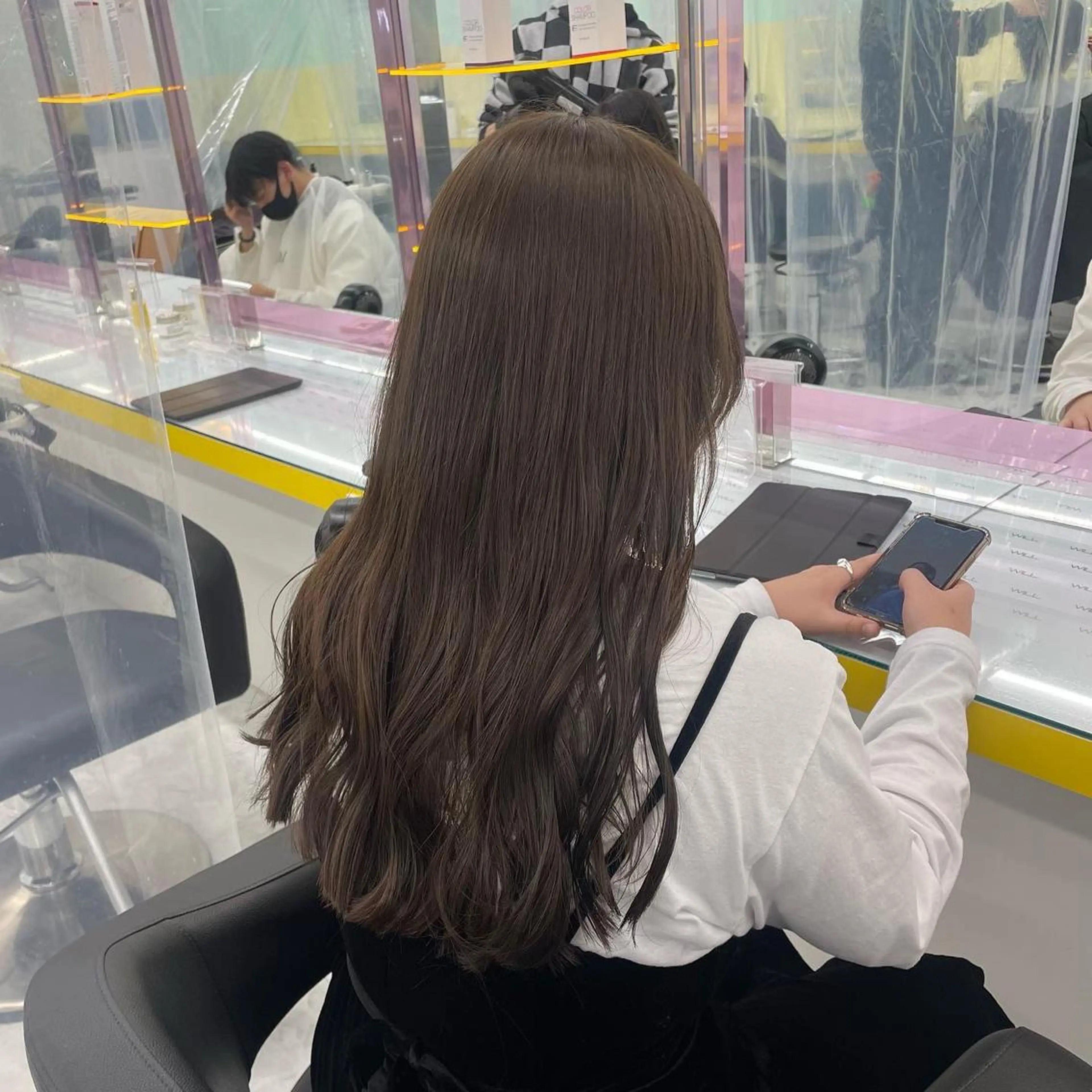 ロング 🤍韓国トレンド ヘア🤍miku🤍のヘアスタイル