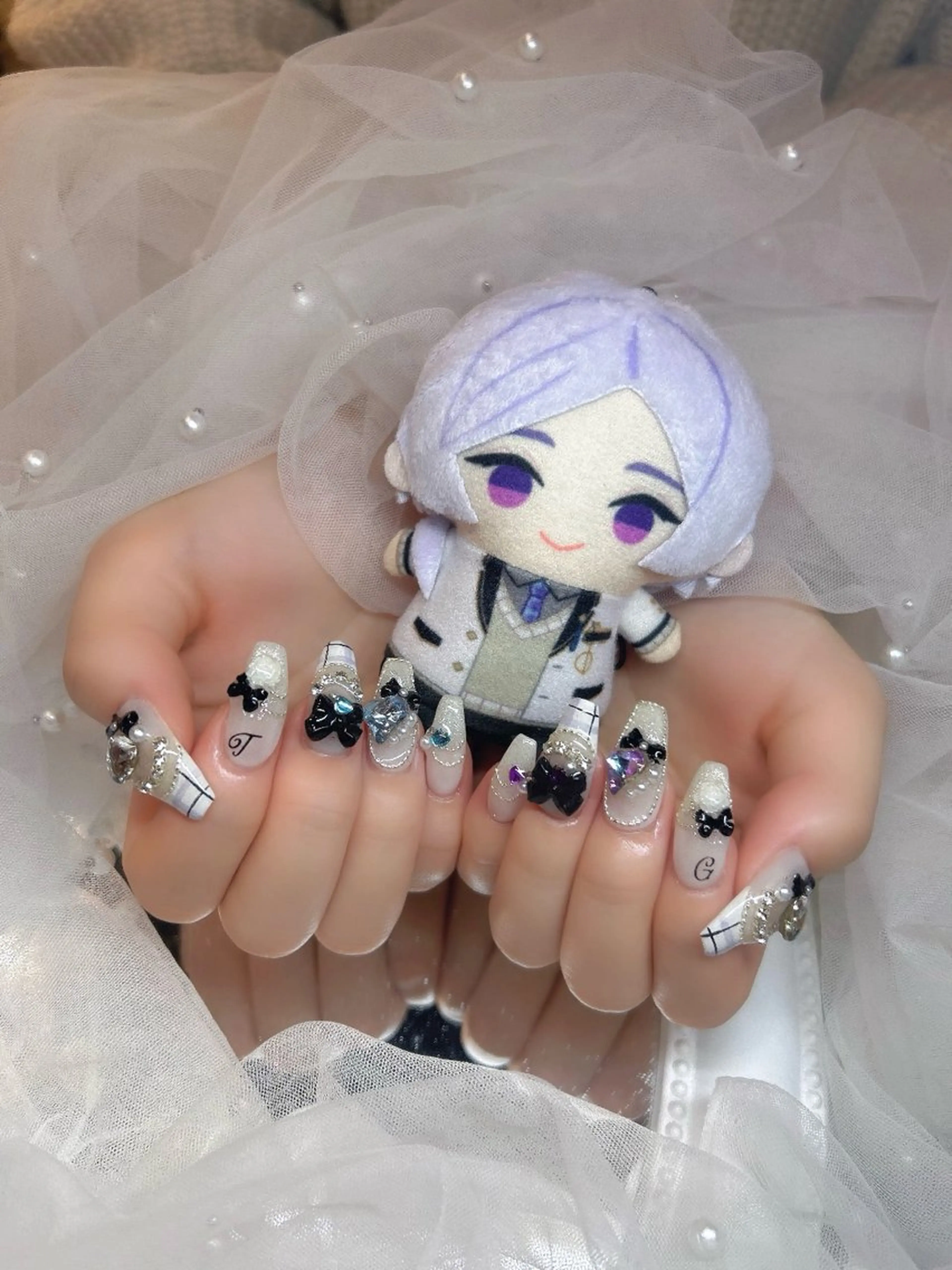 ネイル ハンドネイル 中村 穂乃果のネイルデザイン