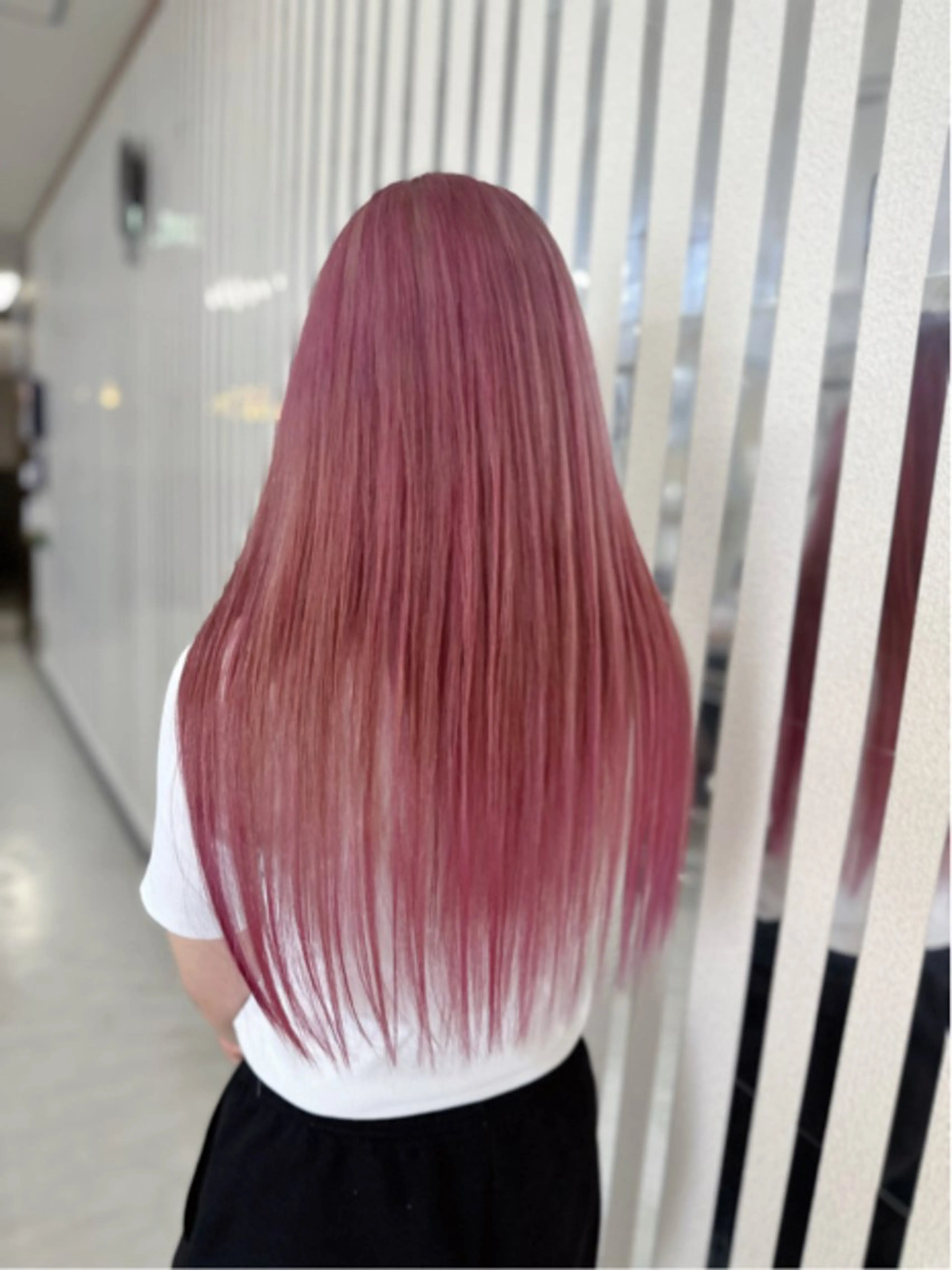 ロング カラー ヘアカラー トリートメント YURI ✨のヘアスタイル