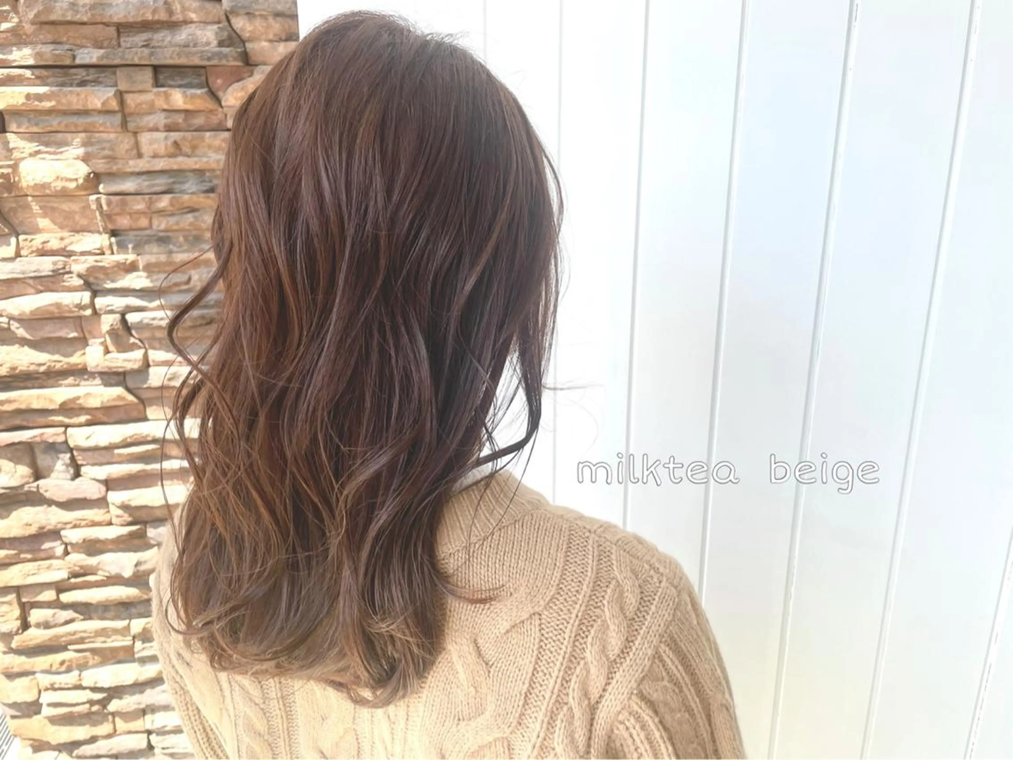 ミディアム カラー カット ヘアカラー トリートメント 髪質改善✨️透明感カ ラー✧*。山下さいみのヘアスタイル