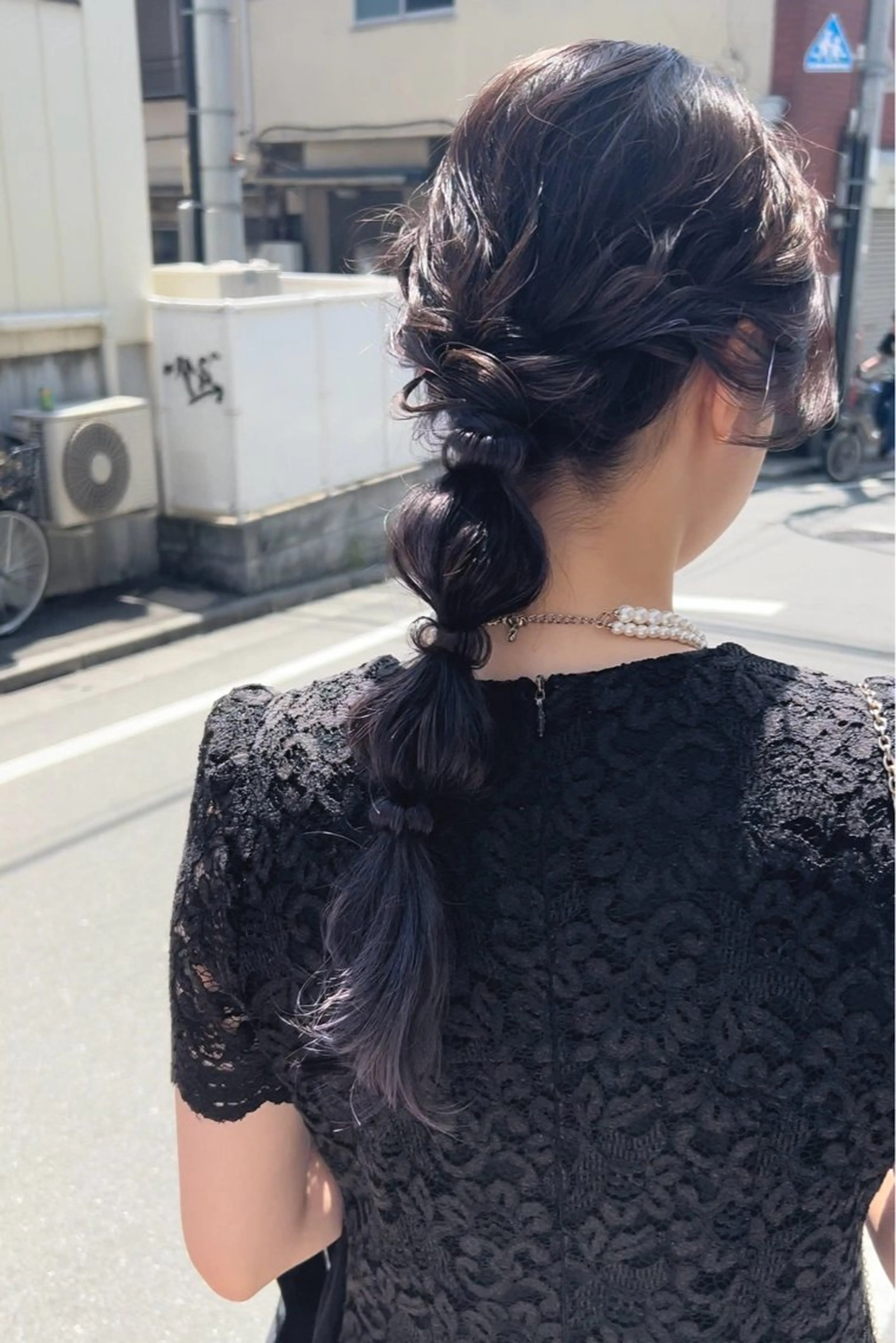 ロング 土田 愛友のヘアスタイル