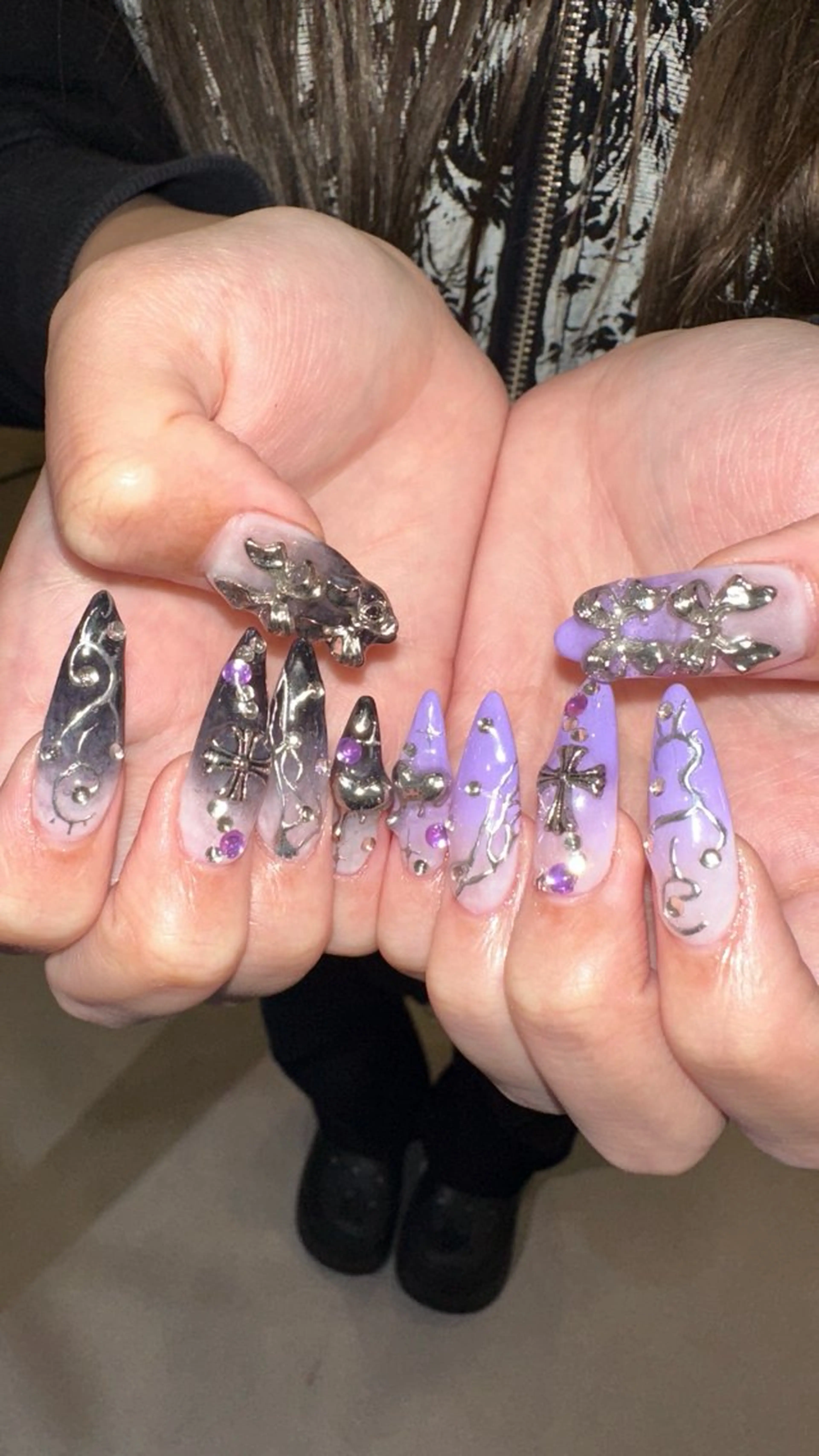 ネイル ハンドネイル 👽個性派ネイル🎀 komachiのネイルデザイン